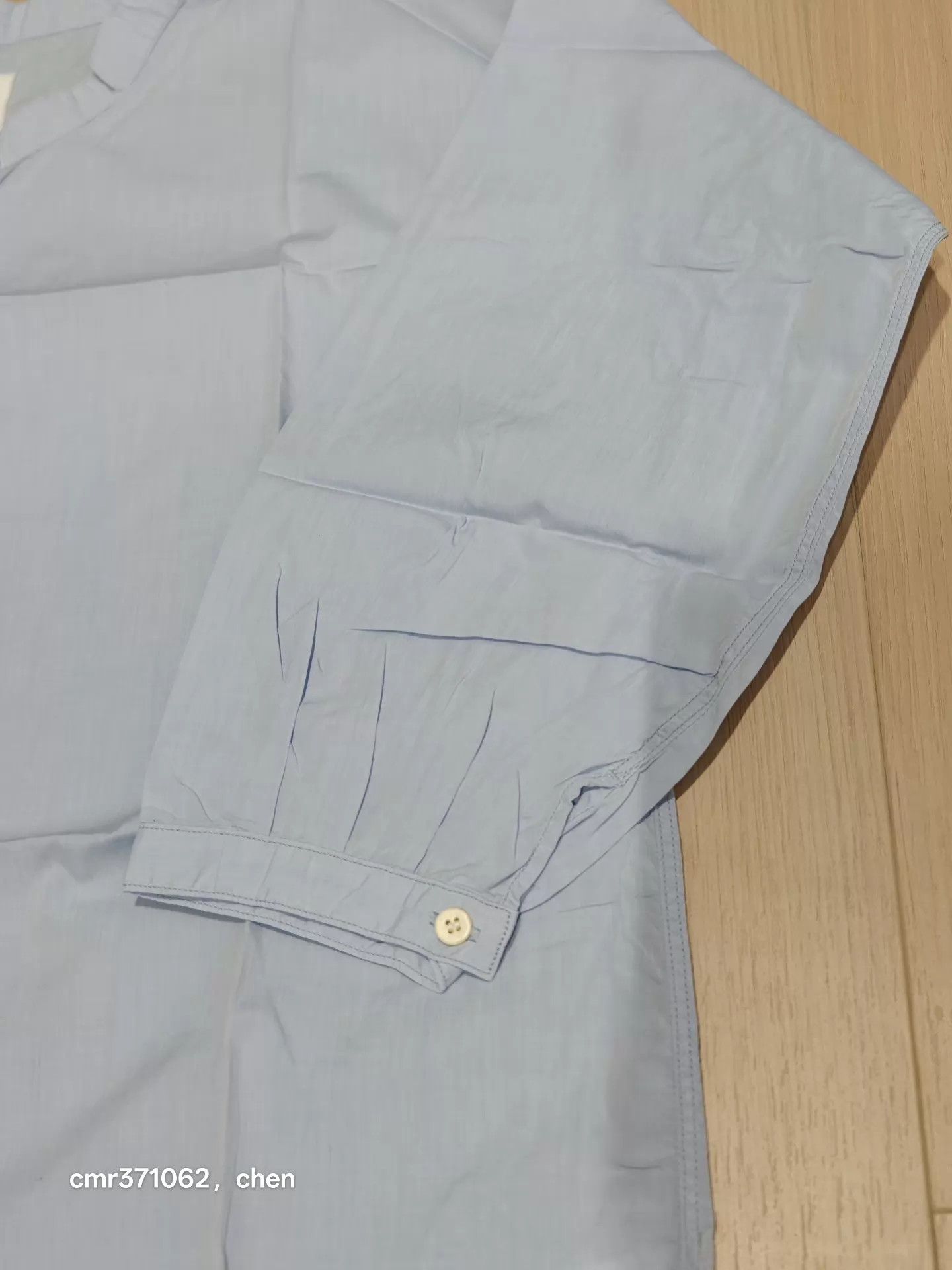 Visvim Visvim 20AW WMV Long Shirt OP lt blue w1 Albini Damage Dyed Size S / US 4 / IT 40 - 3 Thumbnail