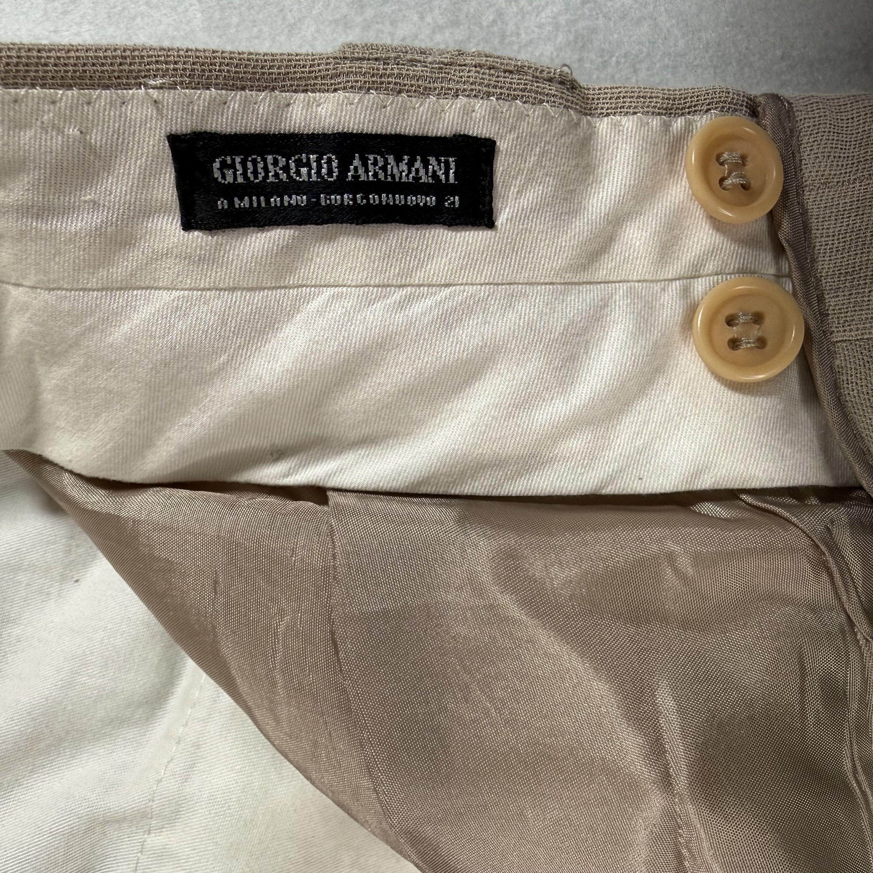Giorgio Armani 1996 Giorgio Armani Main Line – Size 48 Size 48R - 11 Thumbnail