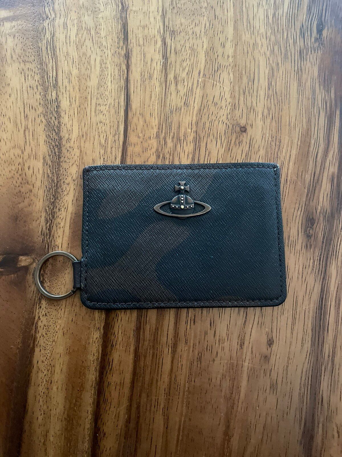 Pre-owned Vivienne Westwood Card Holder In Camo