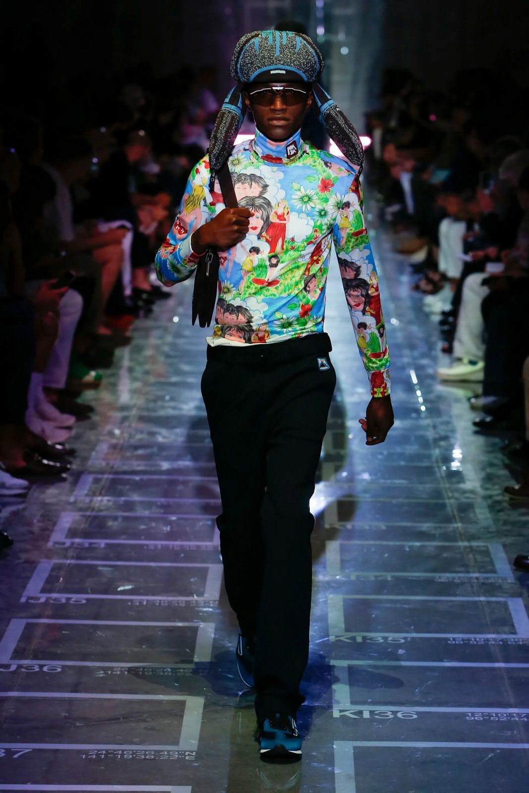 Prada PRADA print long sleeve shirt SS19 Size US M / EU 48-50 / 2 - 1 Thumbnail