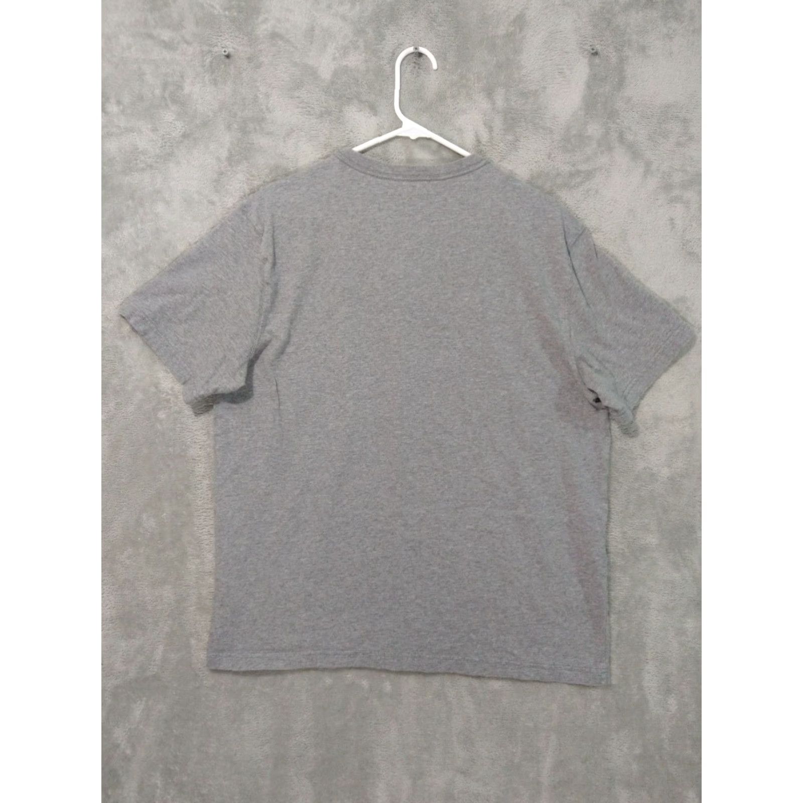 American Eagle Outfitters American Eagle Outfitters Shirt Mens Large Gray Henley Short Sleeve Cotton Knit Size US L / EU 52-54 / 3 - 2 Thumbnail
