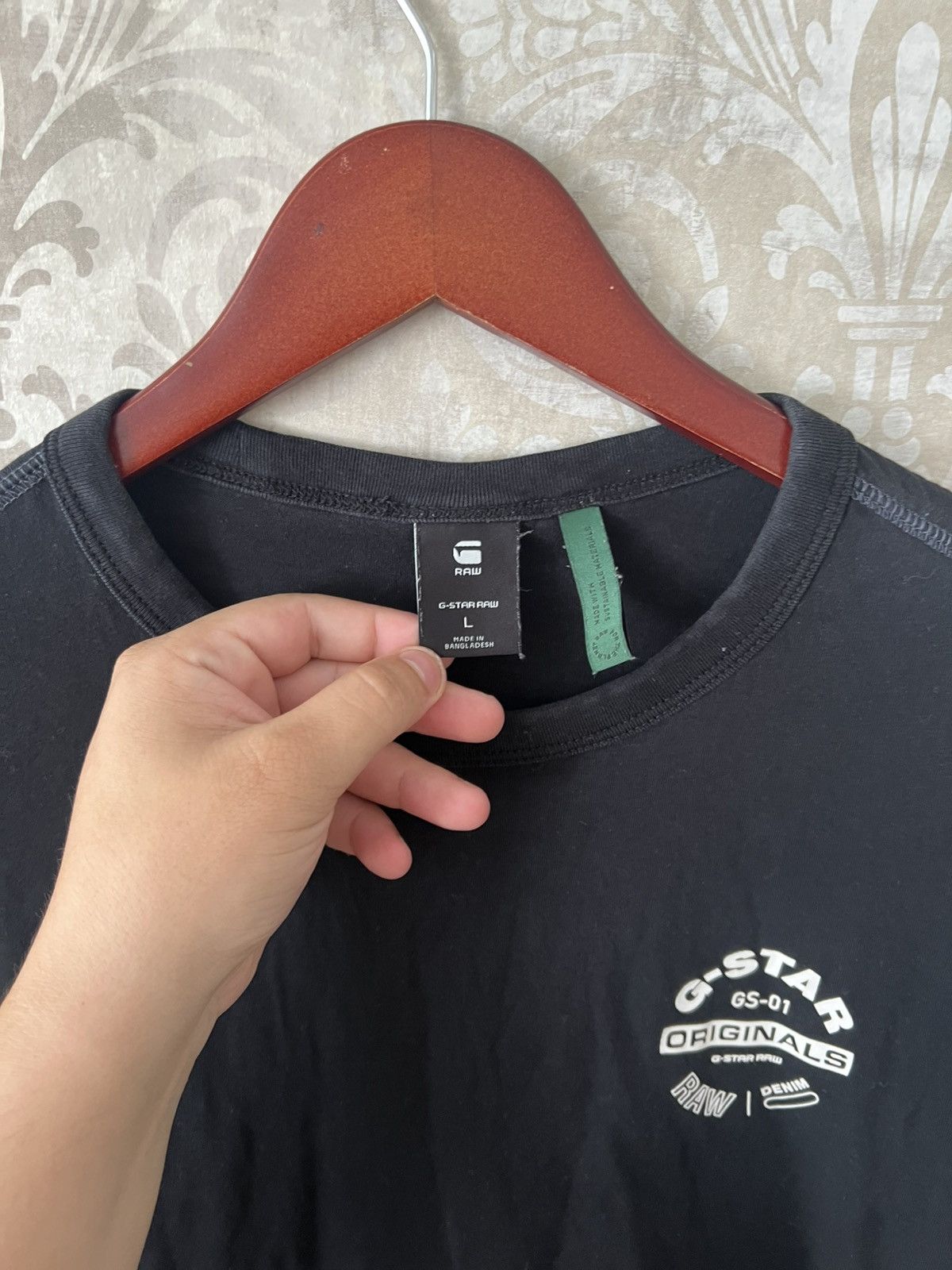 G-Star G Star Raw Tee Size US L / EU 52-54 / 3 - 3 Thumbnail