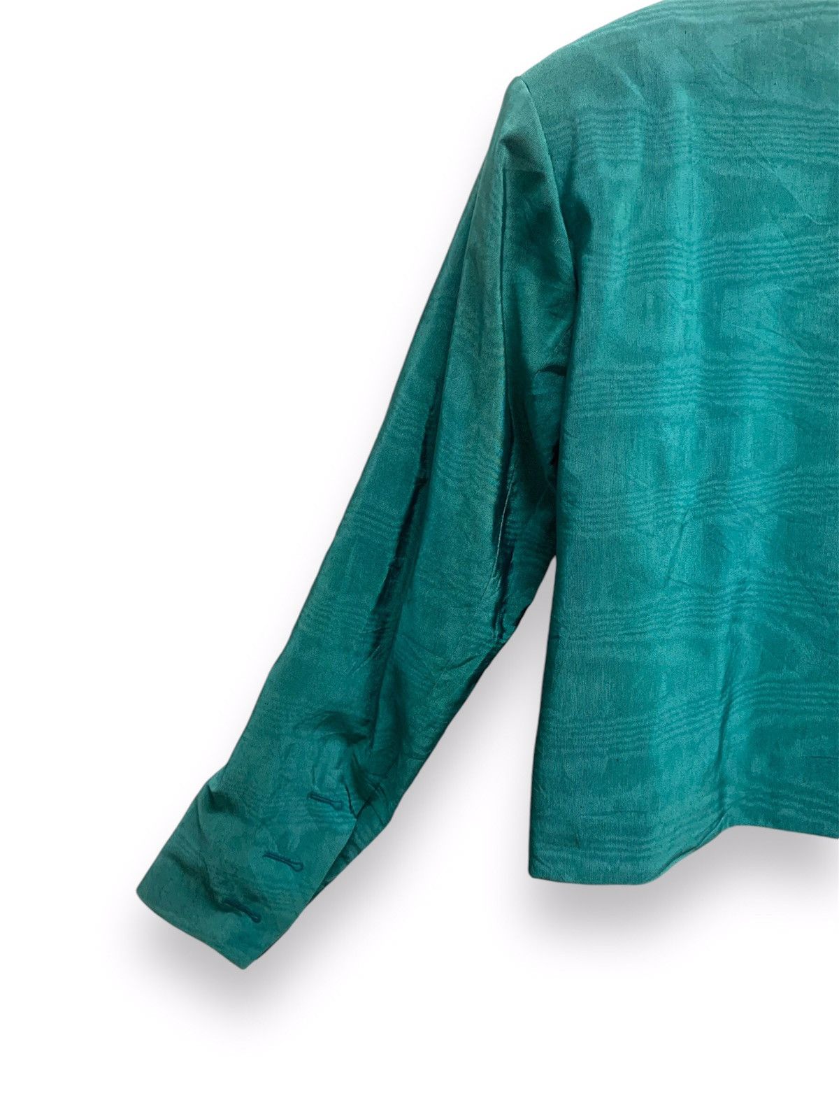 Vintage × Yves Saint Laurent Vintage Yves Saint Lauren Crop Top Blazzer coat Size S / US 4 / IT 40 - 11 Thumbnail