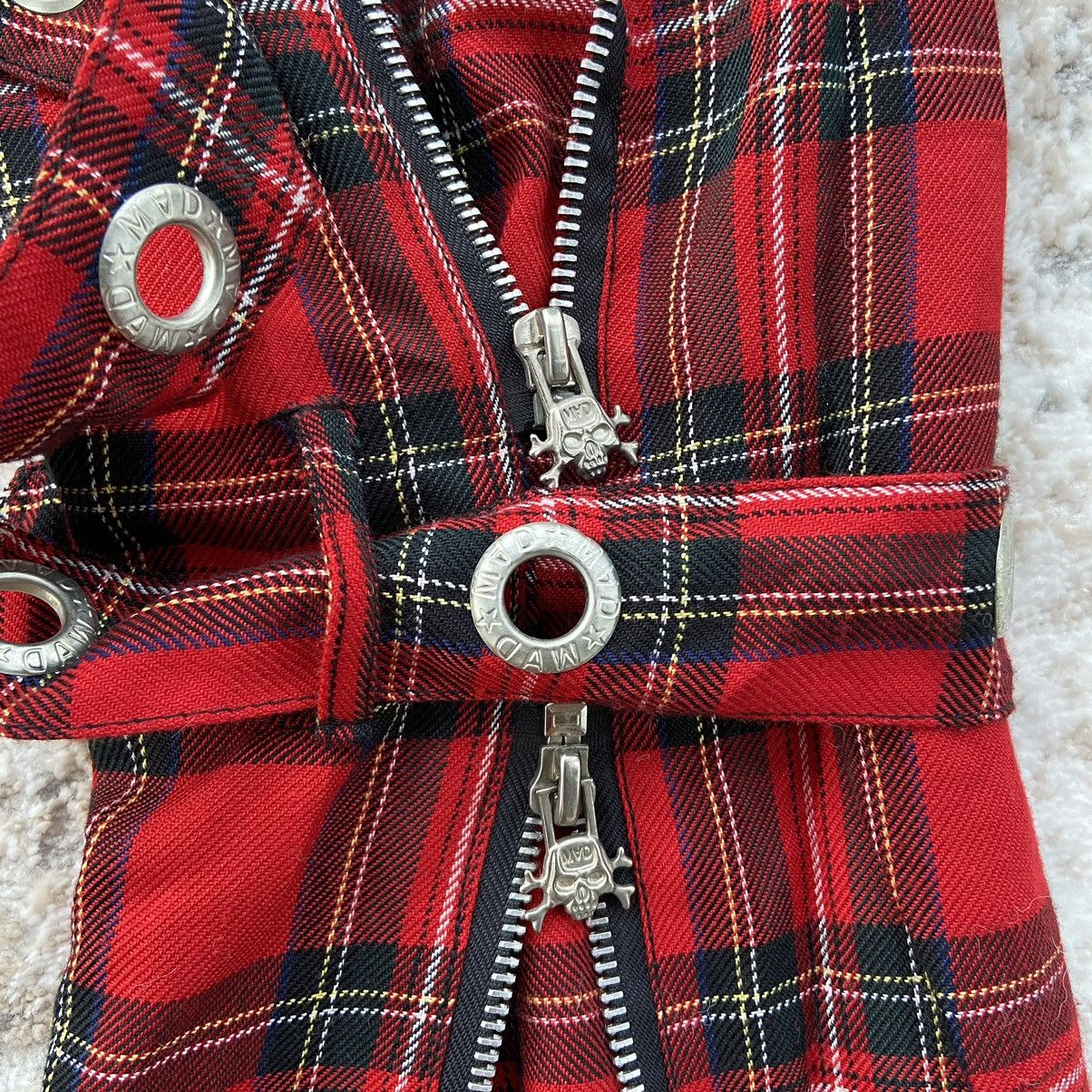 Japanese Brand × Seditionaries 90's Mad Punk Seditionaries Tartan Bondage Pants Size US 29 - 14 Thumbnail