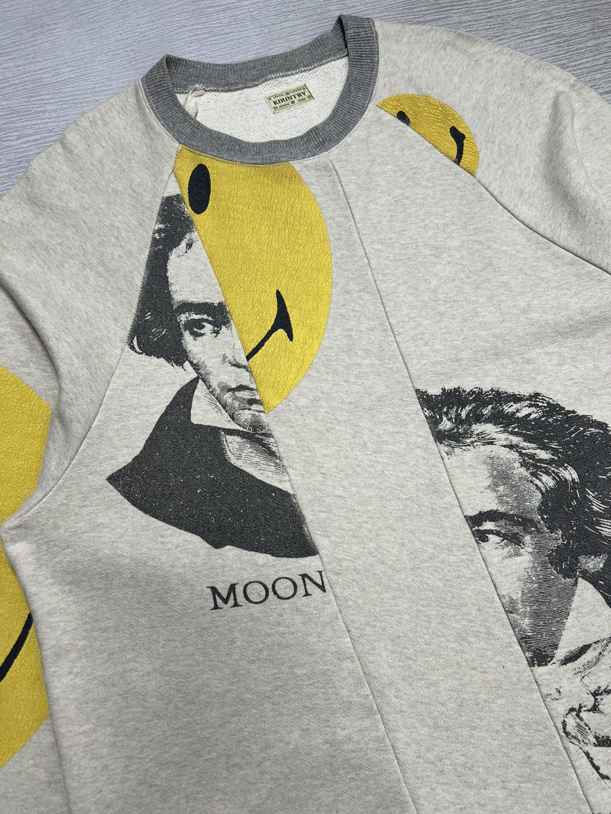 Kapital Kountry Kapital Kountry - Beethoven Remake Smile Smily Sweatshirt Size US L / EU 52-54 / 3 - 5 Thumbnail