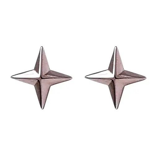 Jewelry × Vintage Rare 925 silver vintage punk silver star earrings Size ONE SIZE - 4 Thumbnail