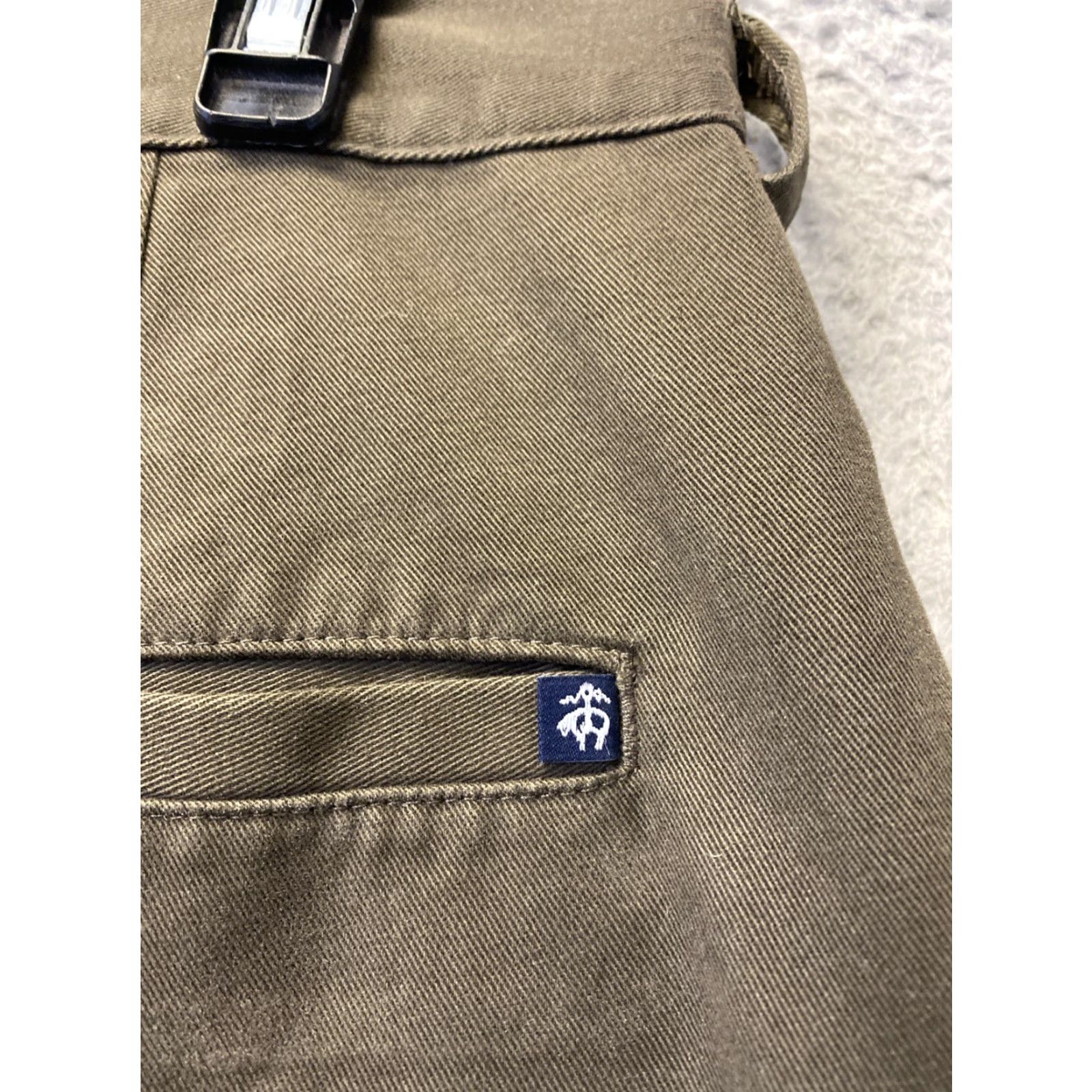 Brooks Brothers BROOKS BROTHERS Military Sage Green Chino Pants 38W x 30L Mens Regular Size US 38 / EU 54 - 7 Thumbnail