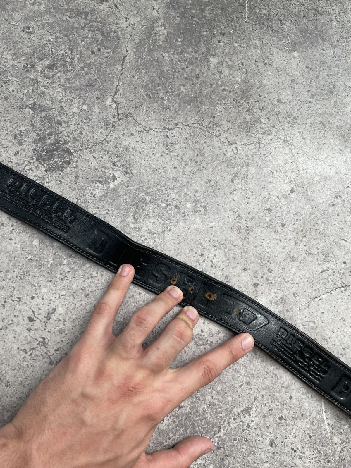 Diesel Vintage Diesel Leather Belt Size ONE SIZE - 5 Thumbnail