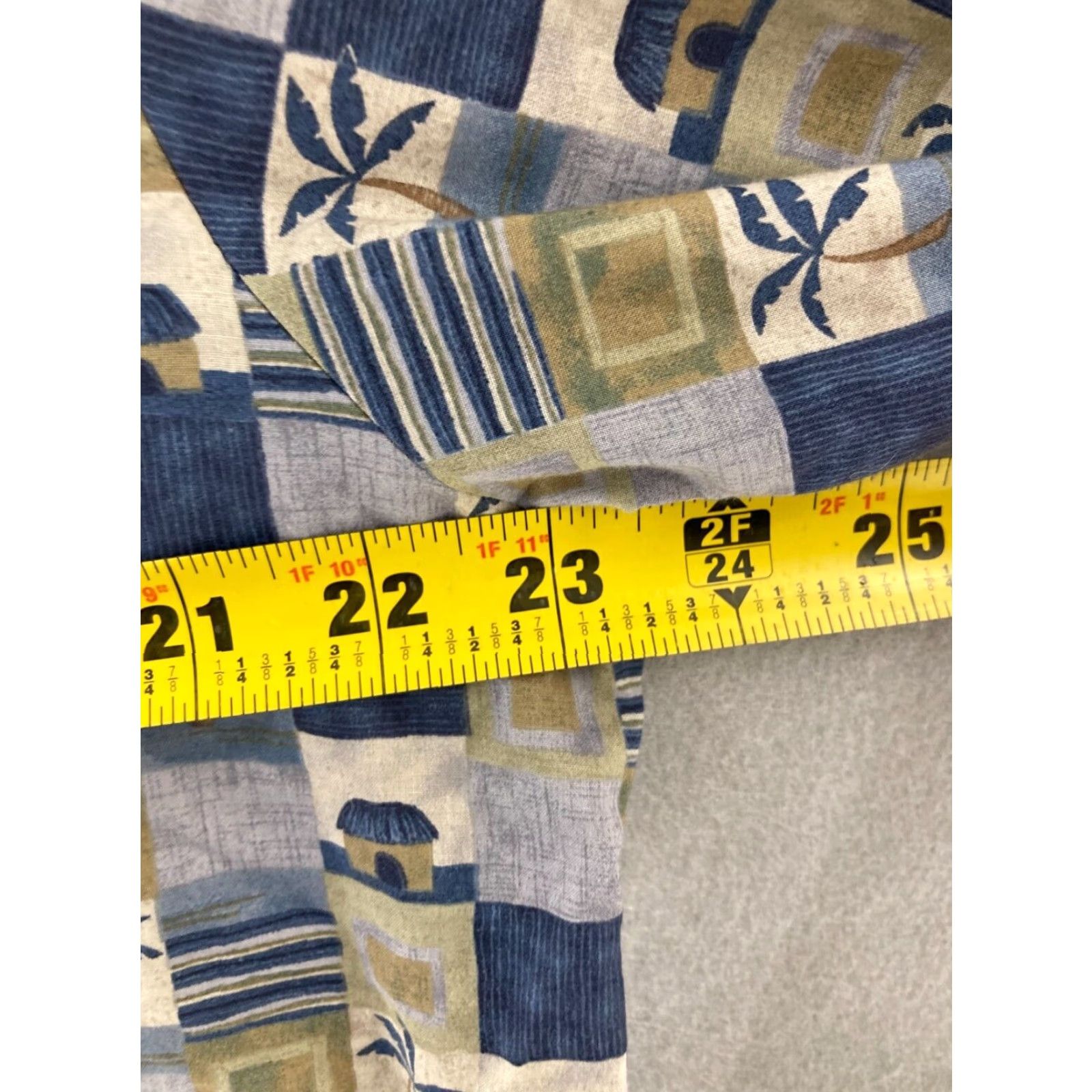 Vintage VINTAGE TORI RICHARDS HONOLULU ALOHA SHIRT Mens Large Palms Huts Checked USA Made Size US L / EU 52-54 / 3 - 3 Thumbnail
