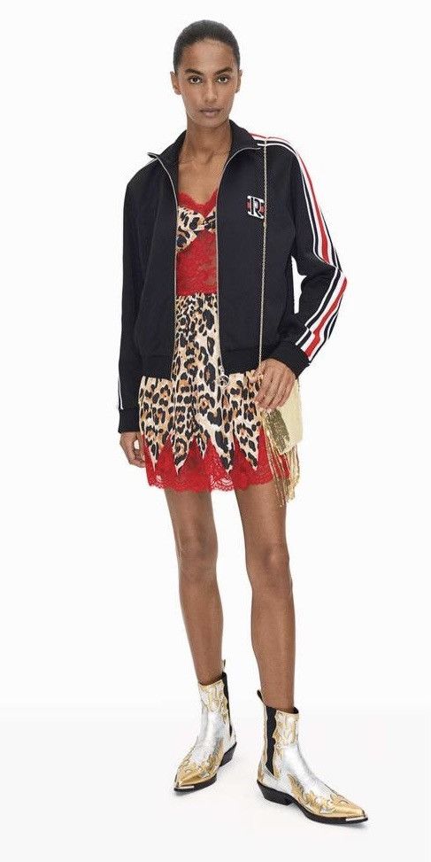 H&M × Paco Rabanne New RABANNE x HM Tan Animal Print Dress Small EU 38 Size S / US 4 / IT 40 - 4 Thumbnail
