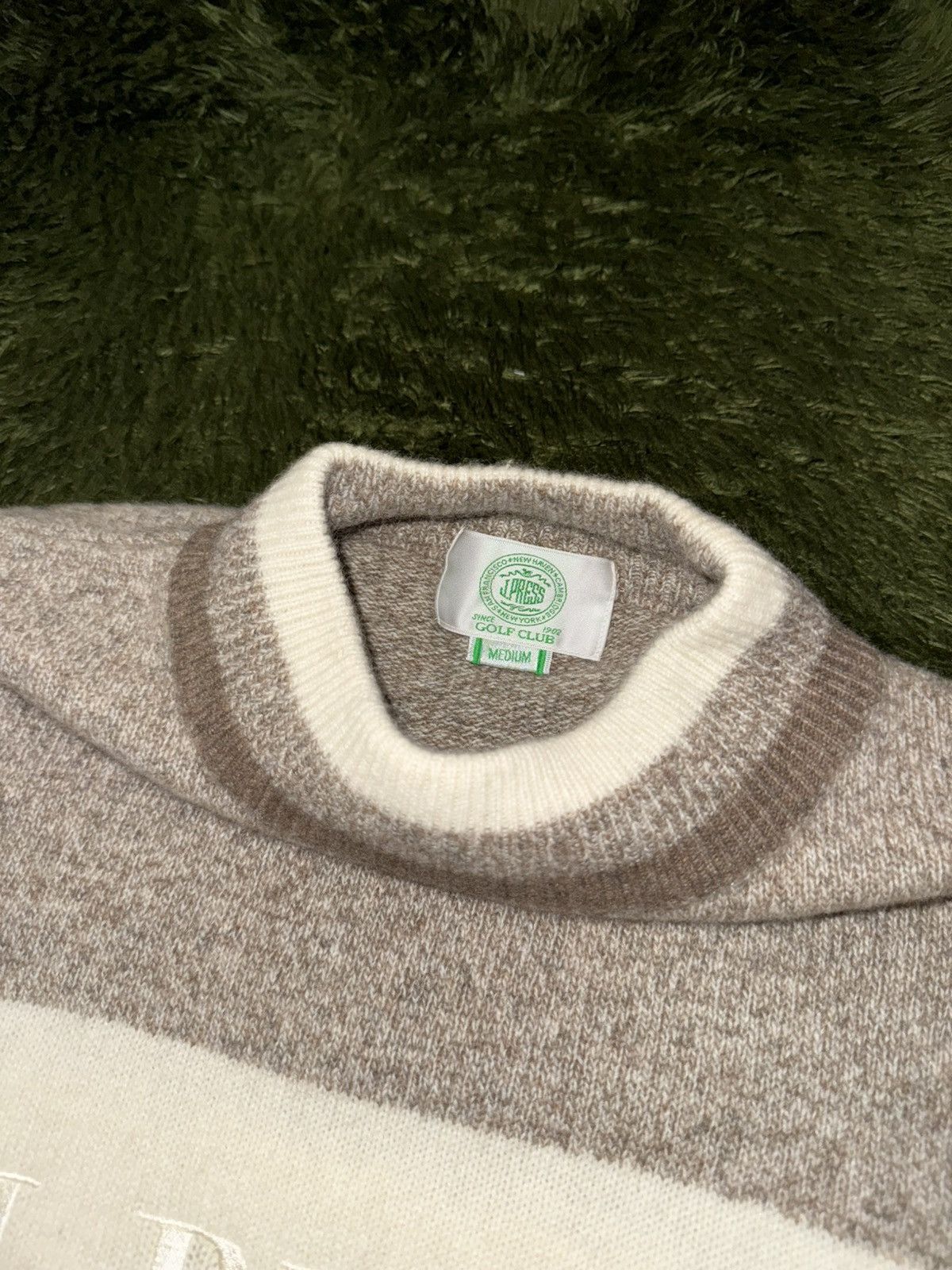 J. Press [M] J.Press Made in Japan embroidery logo Mock Neck Knit Size US M / EU 48-50 / 2 - 3 Thumbnail