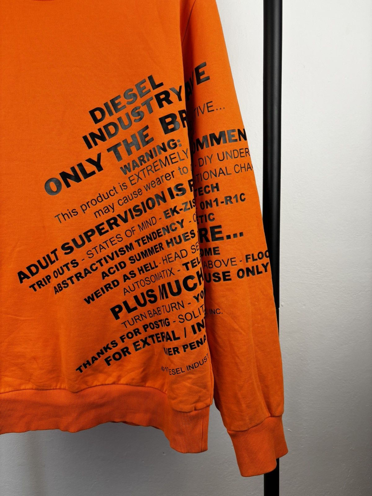 Diesel Diesel big logo casual sweatshirt size M Size US M / EU 48-50 / 2 - 3 Thumbnail