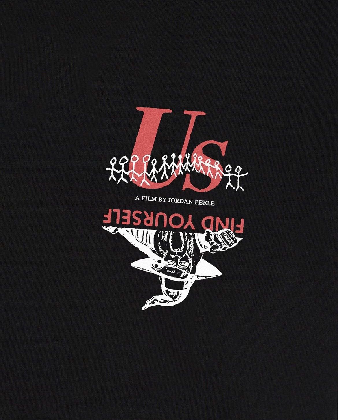 JORDAN PEELE US TEE MONKEYPAW PRODUCTiONS 5 YEAR ANNiVERSARY