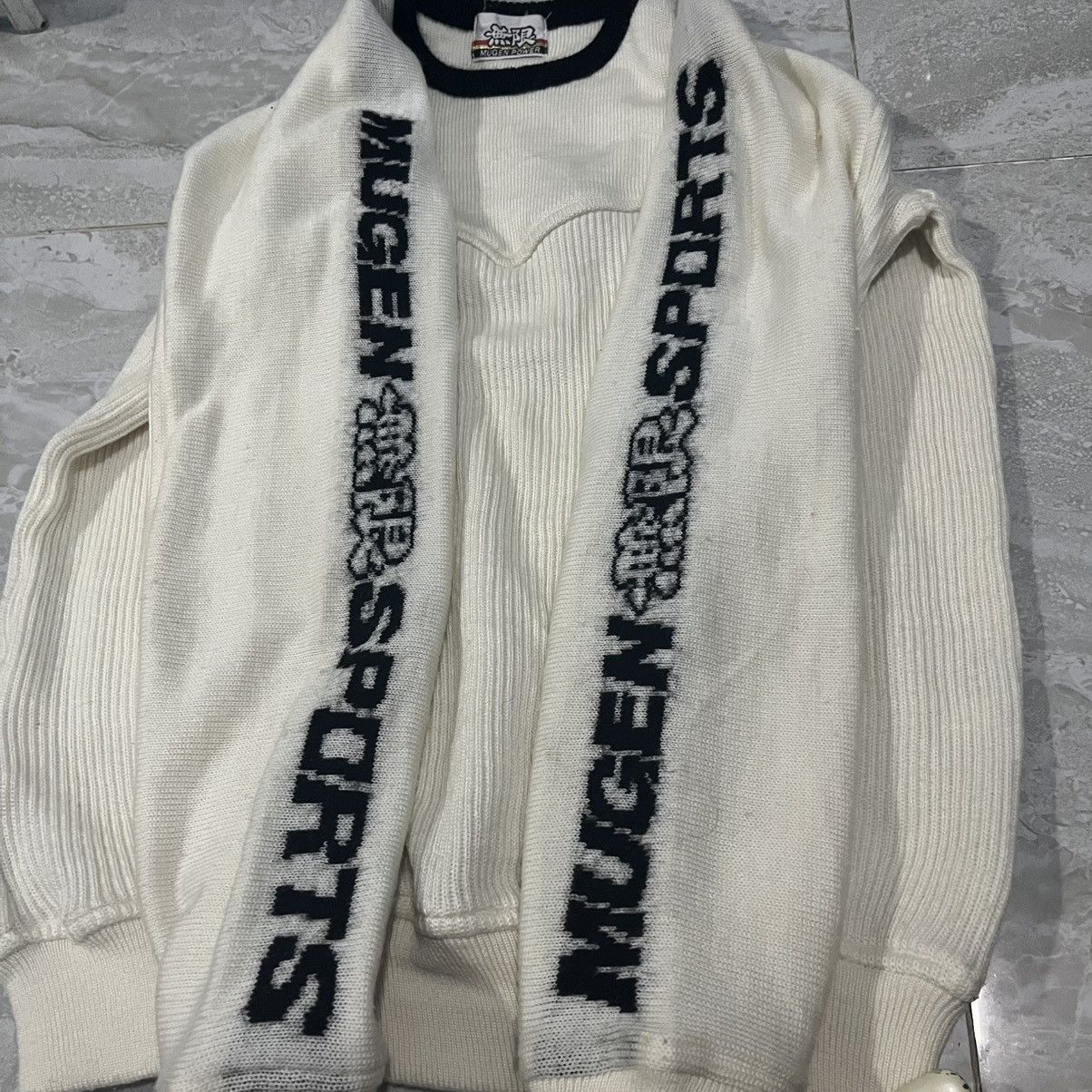 Honda Vintage Honda Mugen Sports Racing White Sweatshirt Size US S / EU 44-46 / 1 - 2 Thumbnail