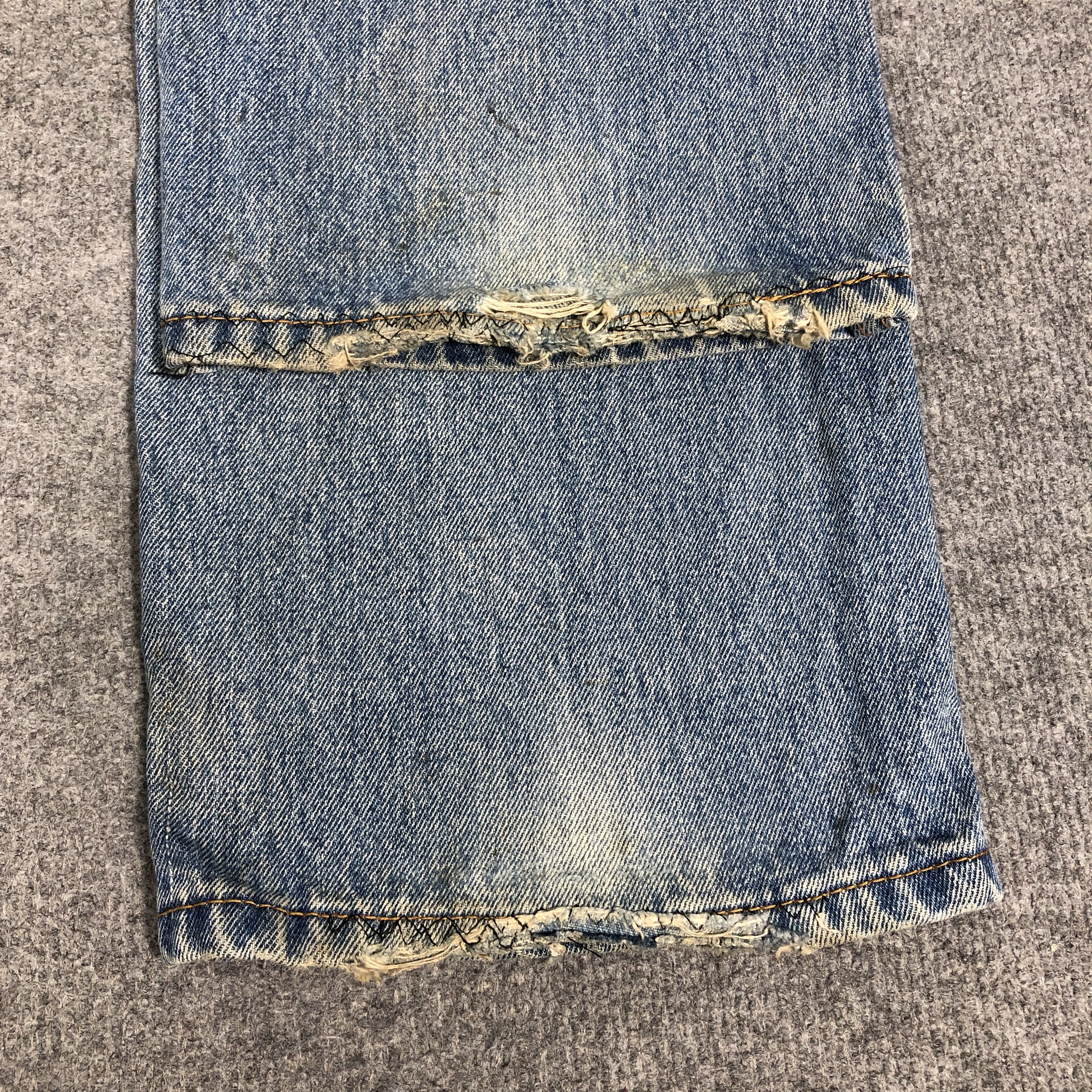 Levi's × Vintage Vintage Levis 505 Jeans Dirty L1026 Size US 36 / EU 52 - 9 Thumbnail