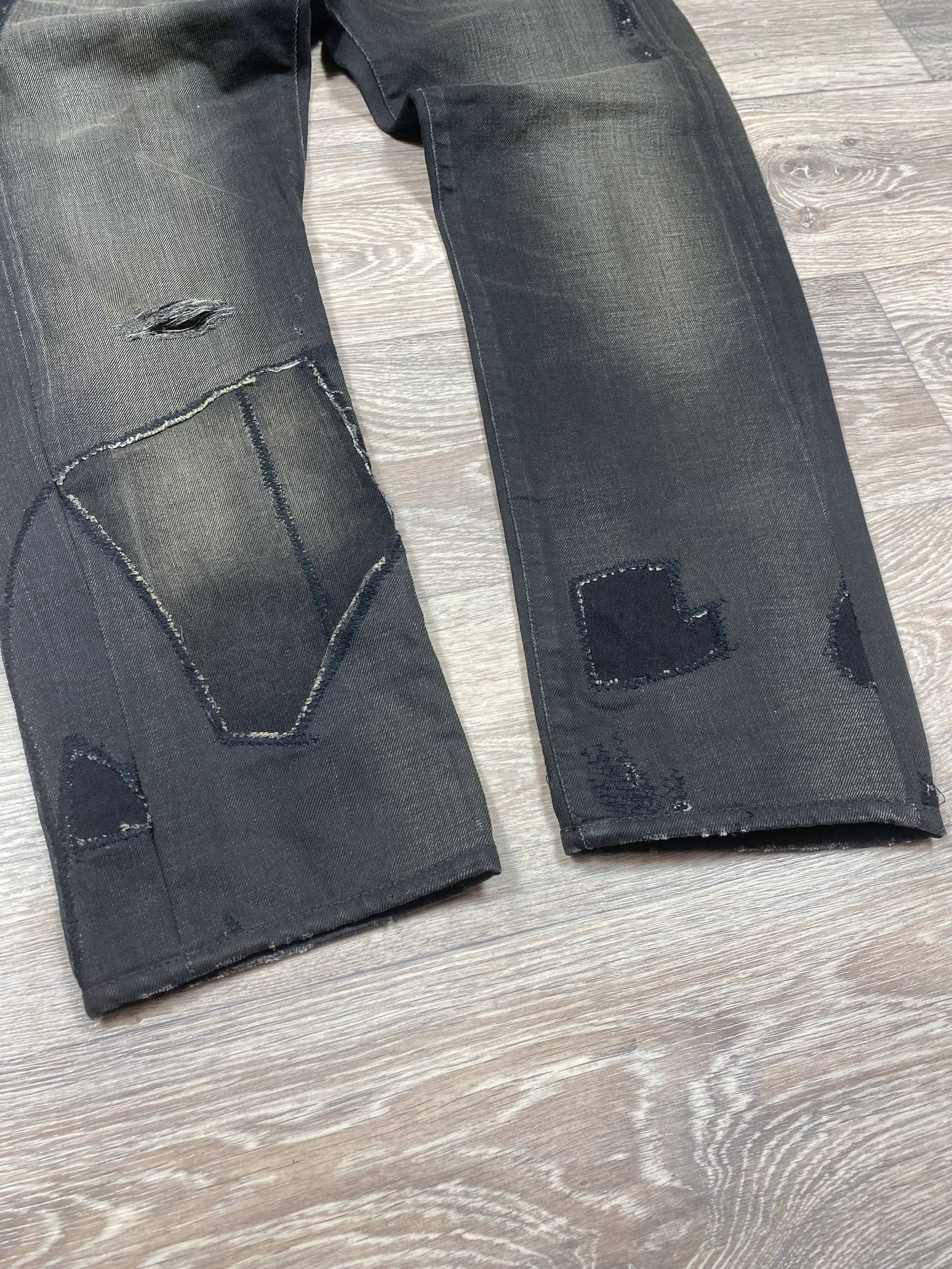 Denim & Supply Ralph Lauren Ralph Lauren Denim And Supply Black Slim Prospect Distressed Size US 32 / EU 48 - 6 Thumbnail