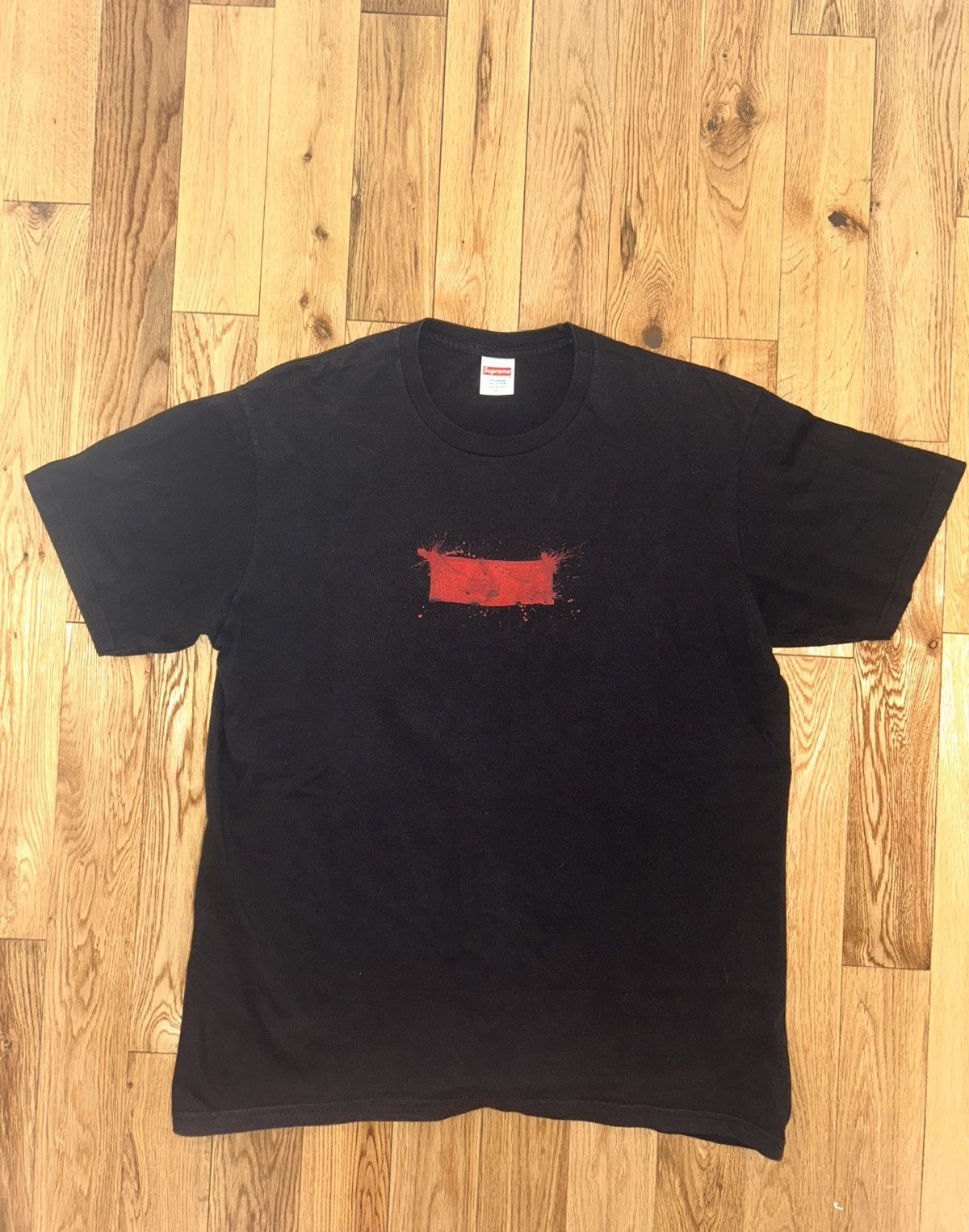 Supreme × Vintage FW2005 Supreme Quickie Tee Shirt Black Nesquik