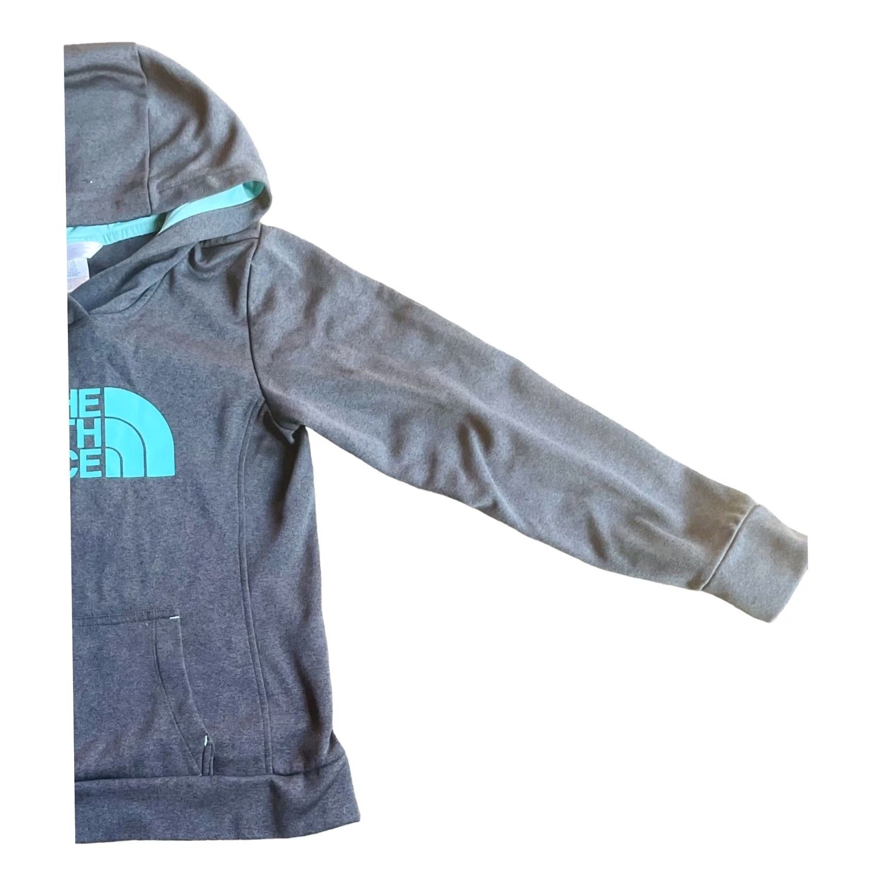 The North Face The North Face Hooded Pullover Sweater Hoodie Gray Women's Sz Small Sweatshirt Size S / US 4 / IT 40 - 3 Thumbnail