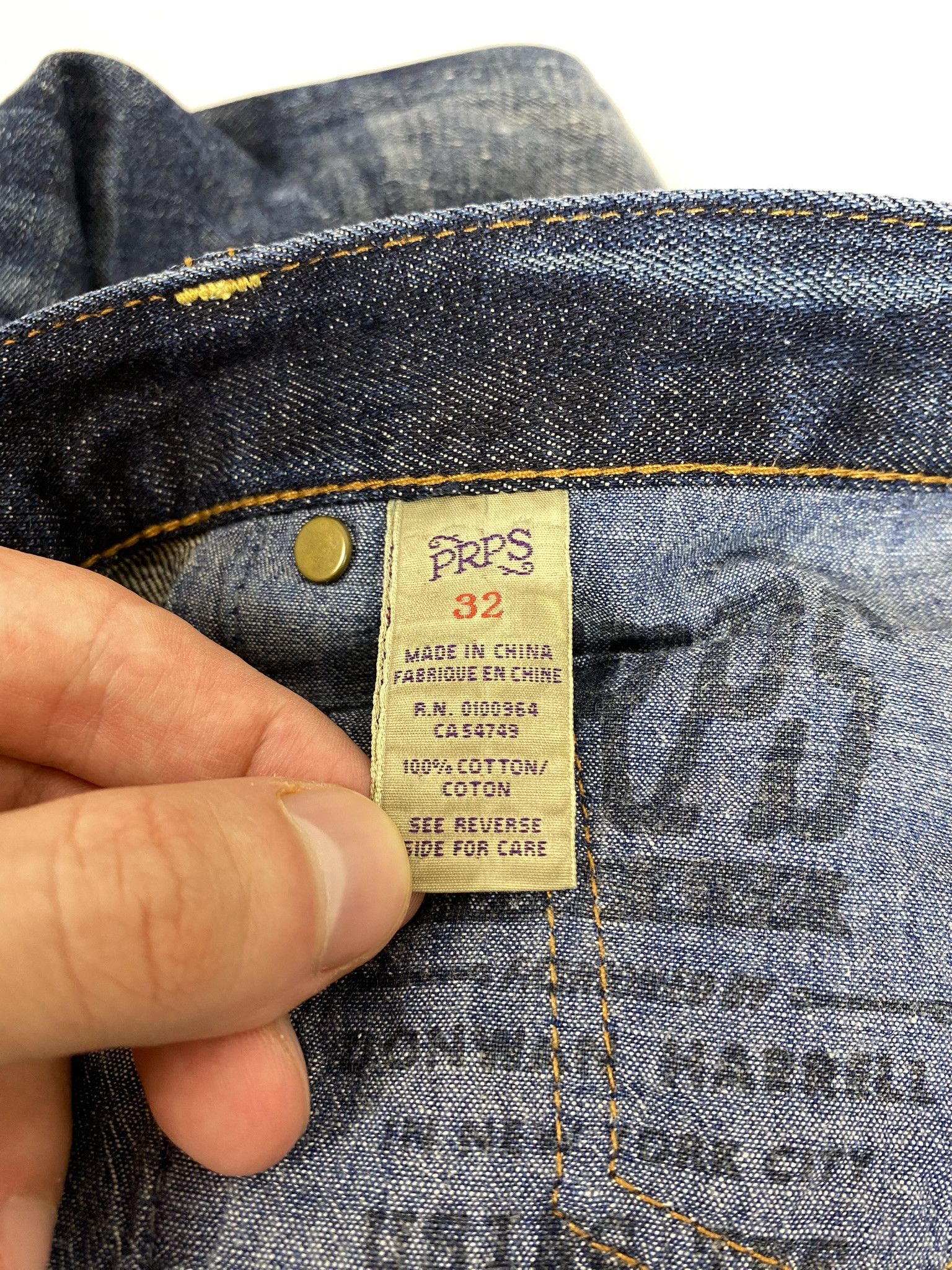 Designer × Japanese Brand × Prps PRPS bamler type leather parts japanese made in japan Size US 32 / EU 48 - 11 Thumbnail