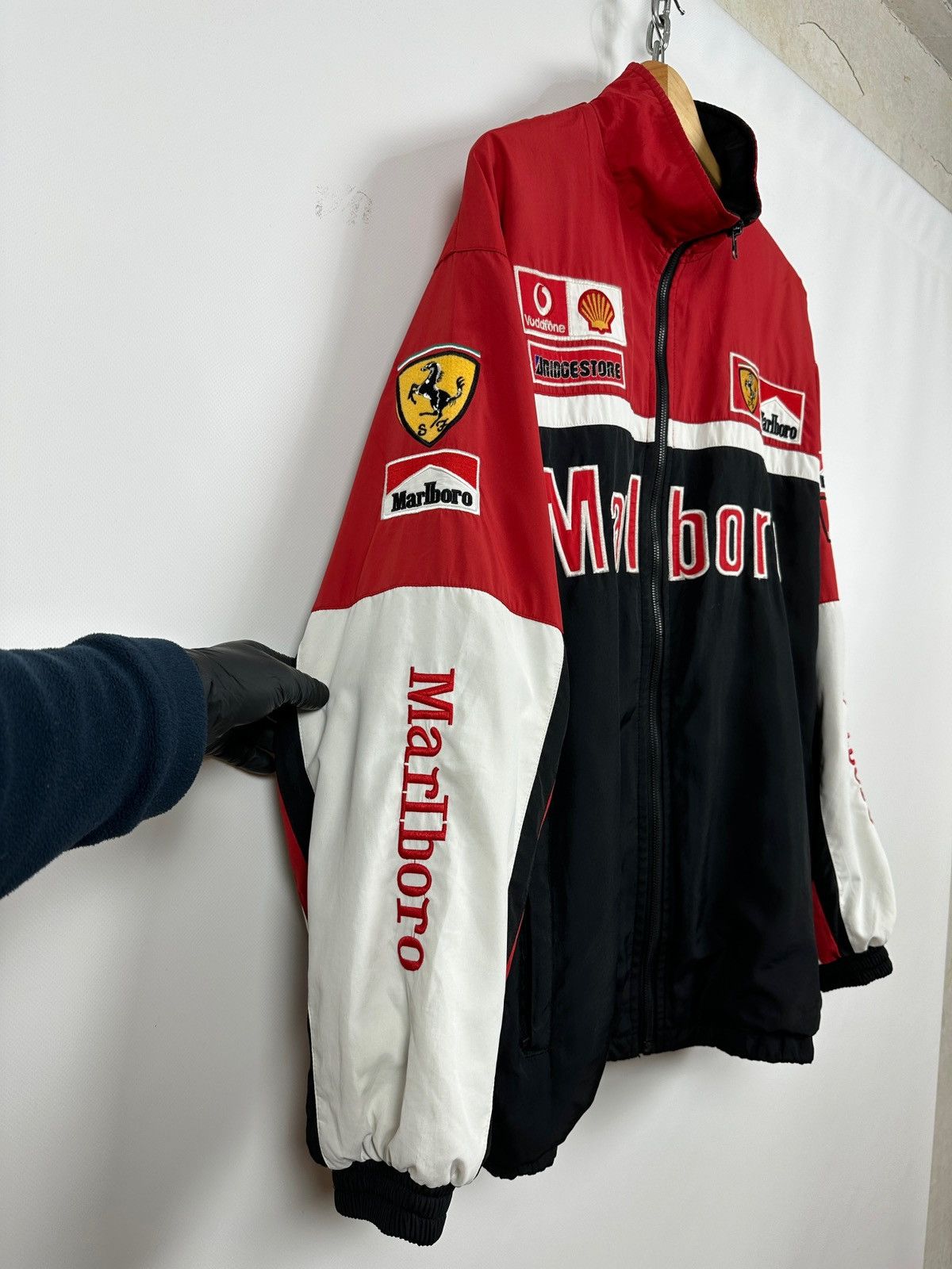 Ferrari Vintage Ferrari Marlboro Vodafone Racing Light Track Jacket Size US XL / EU 56 / 4 - 8 Thumbnail