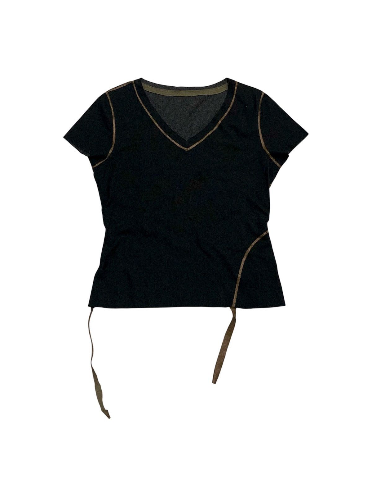 Japanese Brand 2000s Mon Our Destruction Croptee Size S / US 4 / IT 40 - 1 Thumbnail