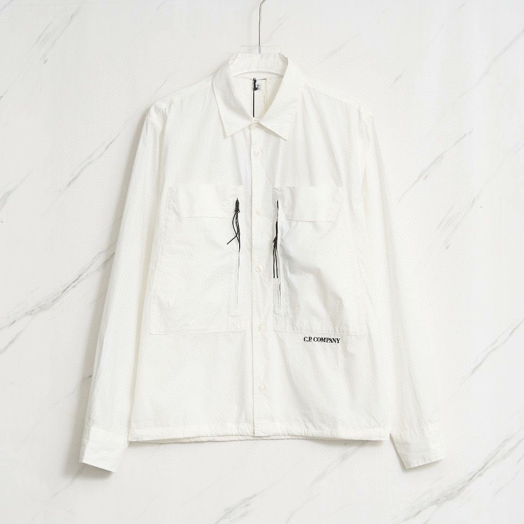 C.P. Company C.P. Company Men's Pocket Zip Shirt Size US M / EU 48-50 / 2 - 1 Thumbnail