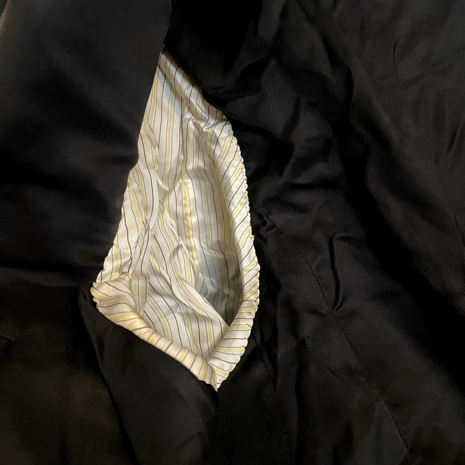 Corneliani Corneliani Tuxedo Jacket Black Extra Fine Virgin Wool Size 44R - 9 Thumbnail