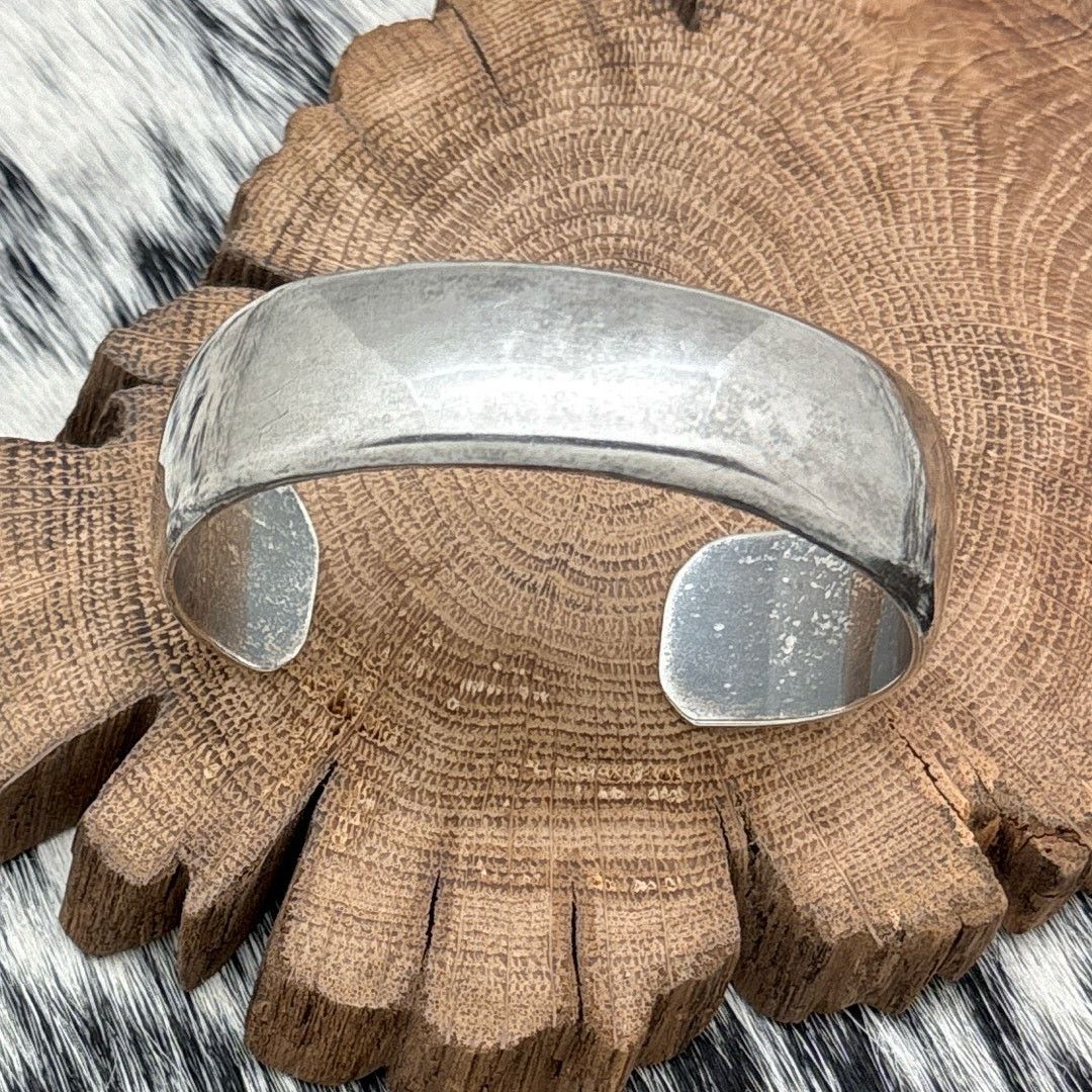 Native KIRK SMITH Native American Navajo Sterling Cuff Bracelet Size ONE SIZE - 1 Thumbnail