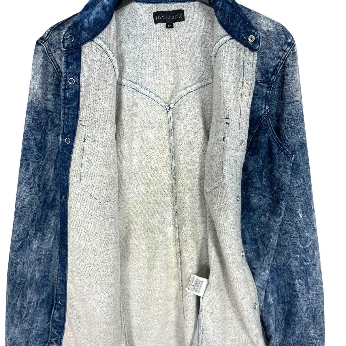 In The Attic Vintage In The Attic Acid Wash Shirt Button Japanese Brand Size US S / EU 44-46 / 1 - 11 Thumbnail