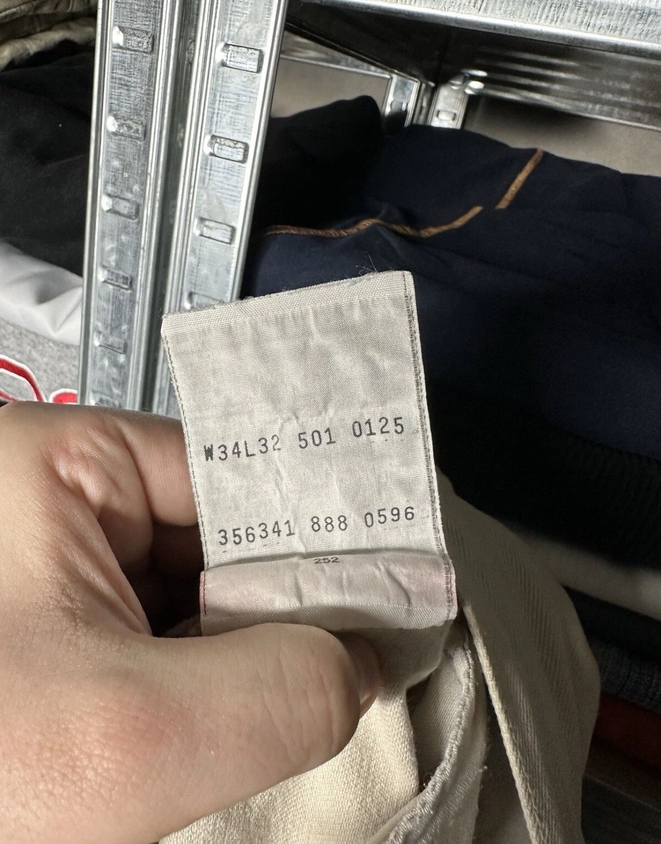 Levi's 34/32 Levi's 501 Vintage Jeans Denim Rarest Y2K Pants Size US 34 / EU 50 - 5 Thumbnail