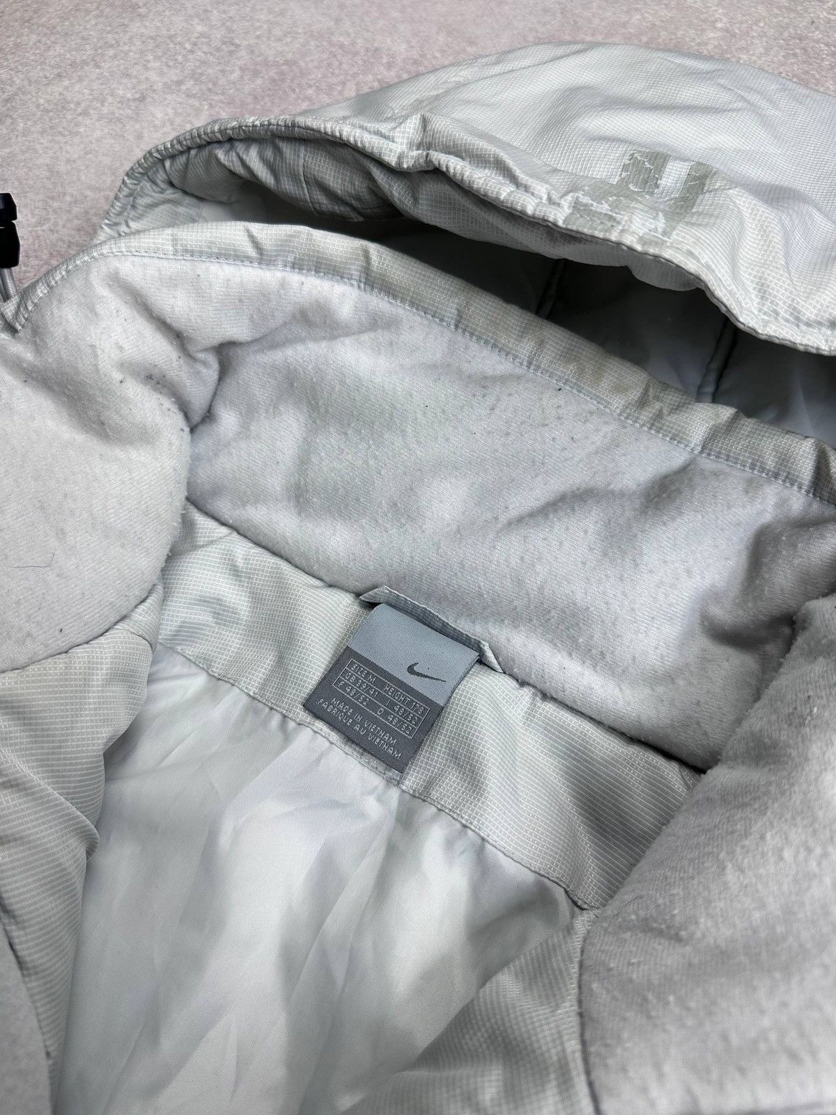Nike Vintage 00s Nike Athletic Skepta Style Puffer Y2K Jacket M Size US M / EU 48-50 / 2 - 5 Thumbnail