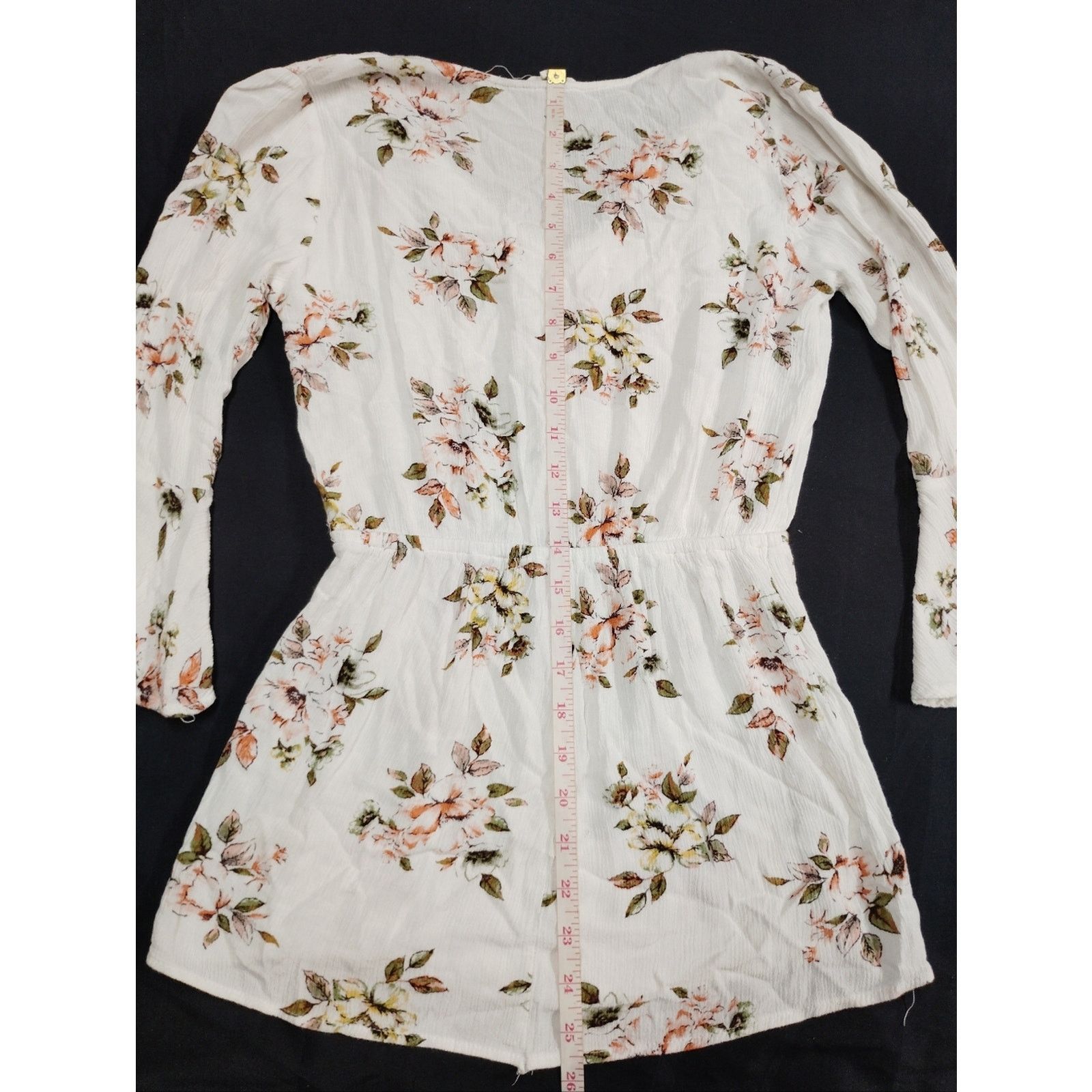 Elia Maurizi E M Floral Fitted Waist Long Sleeve Size S / US 4 / IT 40 - 5 Thumbnail