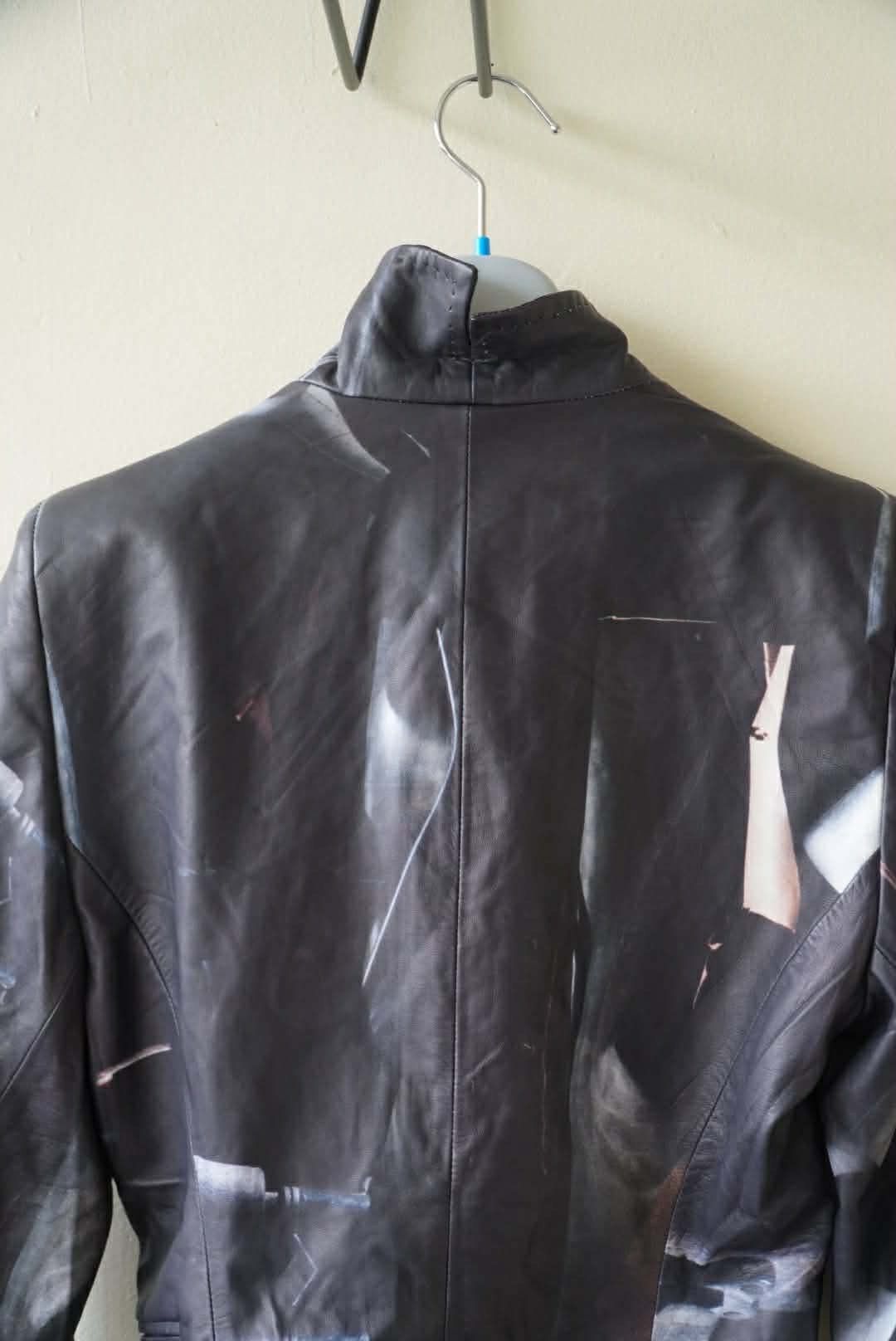 Ann Demeulemeester FW16 Ann Demeulemeester asymmetrical style leather jacket Size XS / US 0-2 / IT 36-38 - 9 Thumbnail