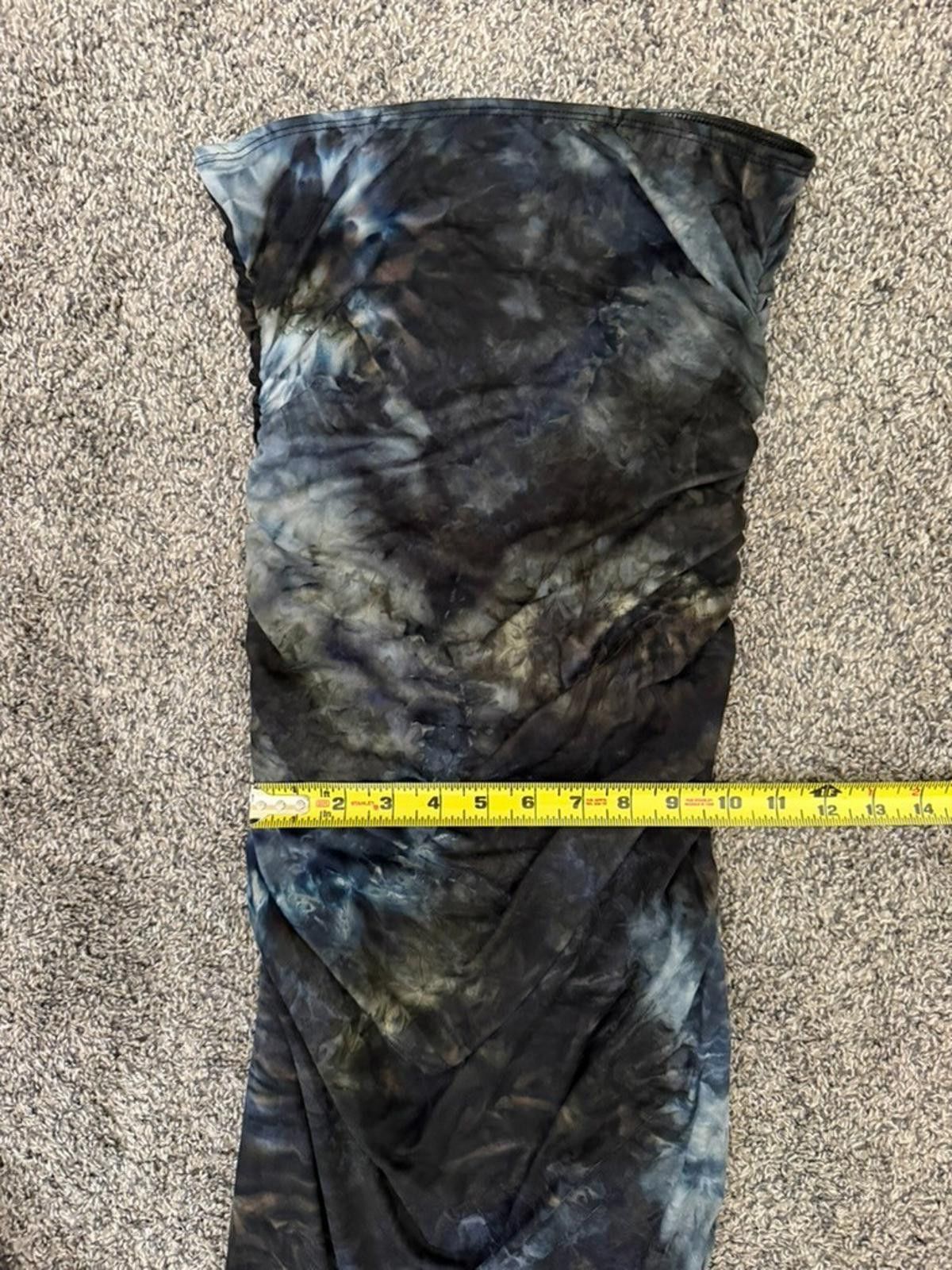 Shein SHEIN Tie-Dye Strapless Dress (X-SMALL) Size XS / US 0-2 / IT 36-38 - 9 Thumbnail