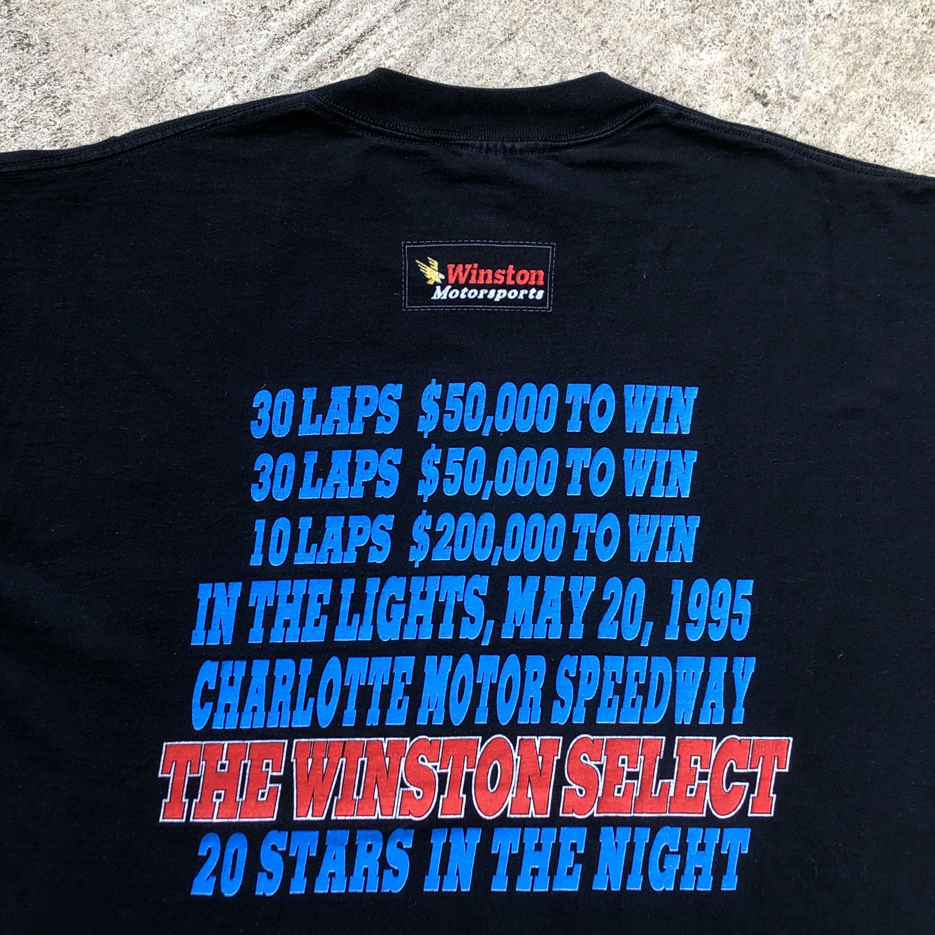 NASCAR Vintage 90s NASCAR RACING WINSTON T-shirt Size US XXL / EU 58 / 5 - 4 Thumbnail