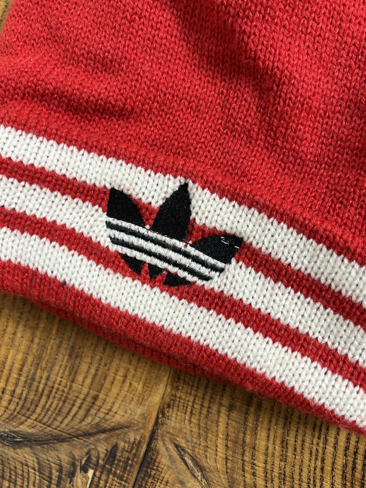 Adidas 70s/80s Adidas PSV Eindhoven Acrylic Beanie Hat Soccer Size ONE SIZE - 4 Thumbnail