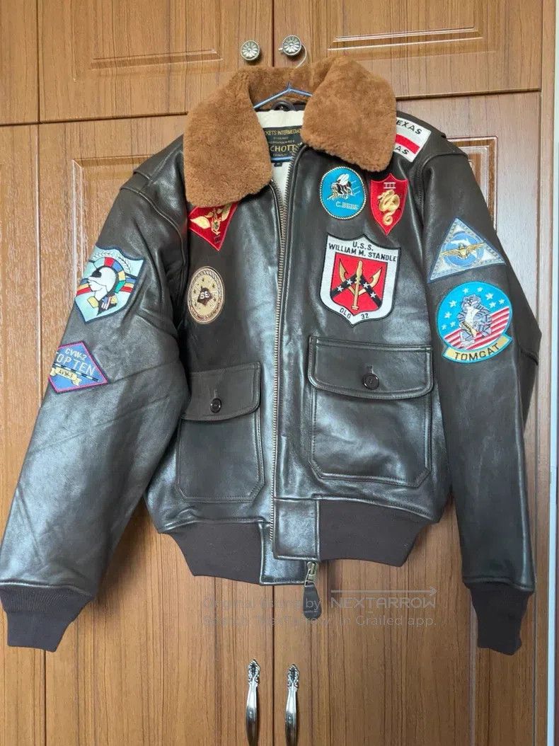 Schott Schott Leather coat Size US M / EU 48-50 / 2 - 1 Thumbnail