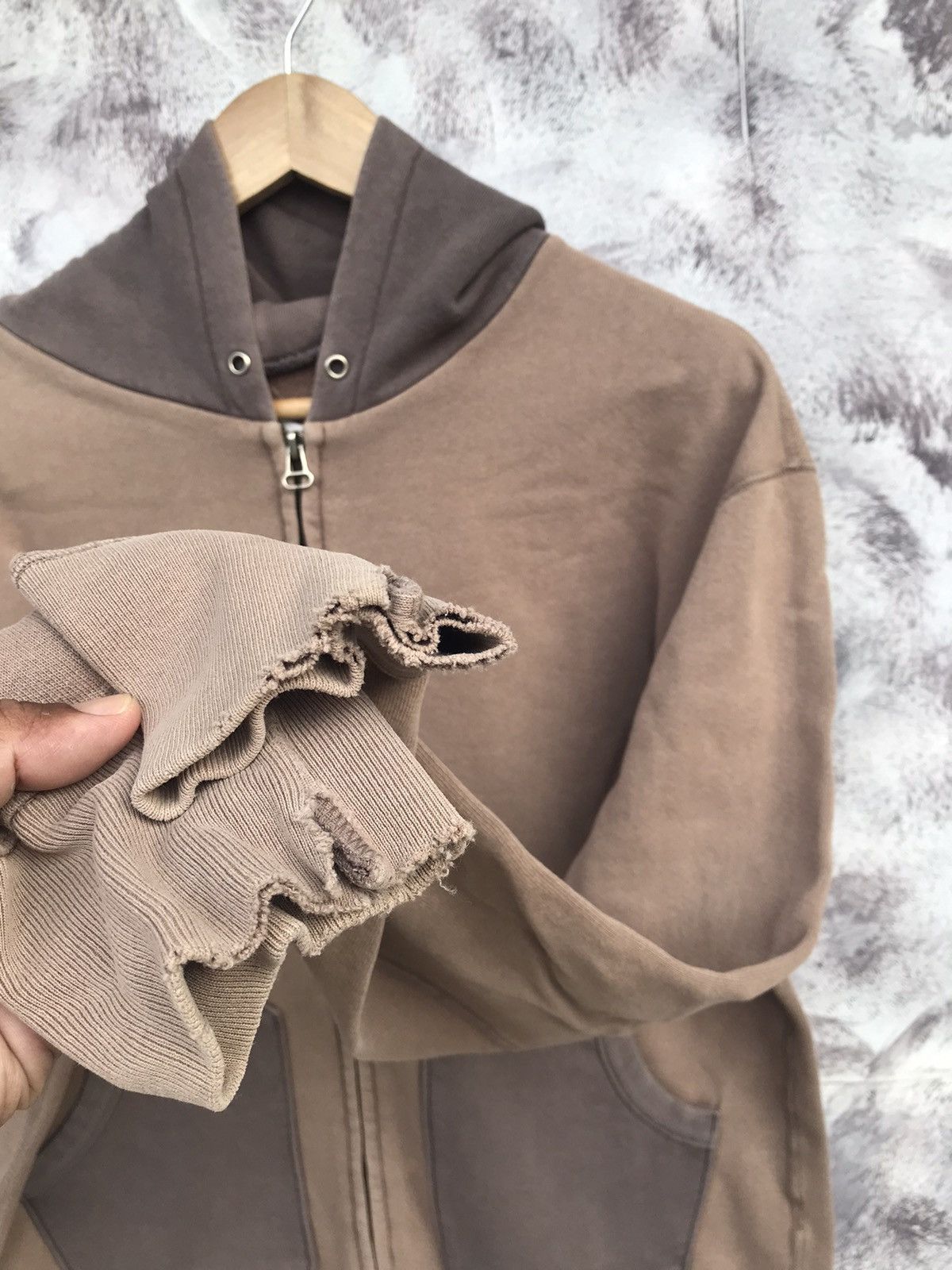 Alexander Yamaguchi Distressed faded Alexander Yamaguchi zipper hoodie Size US M / EU 48-50 / 2 - 7 Thumbnail