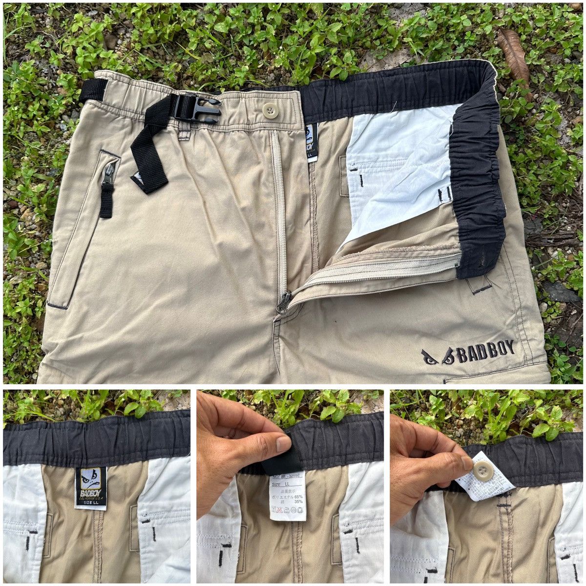 Hysteric Glamour Y2K VINTAGE BADBOY SPRINGWAIST BELT BAGGY PANTS Size US 34 / EU 50 - 17 Thumbnail