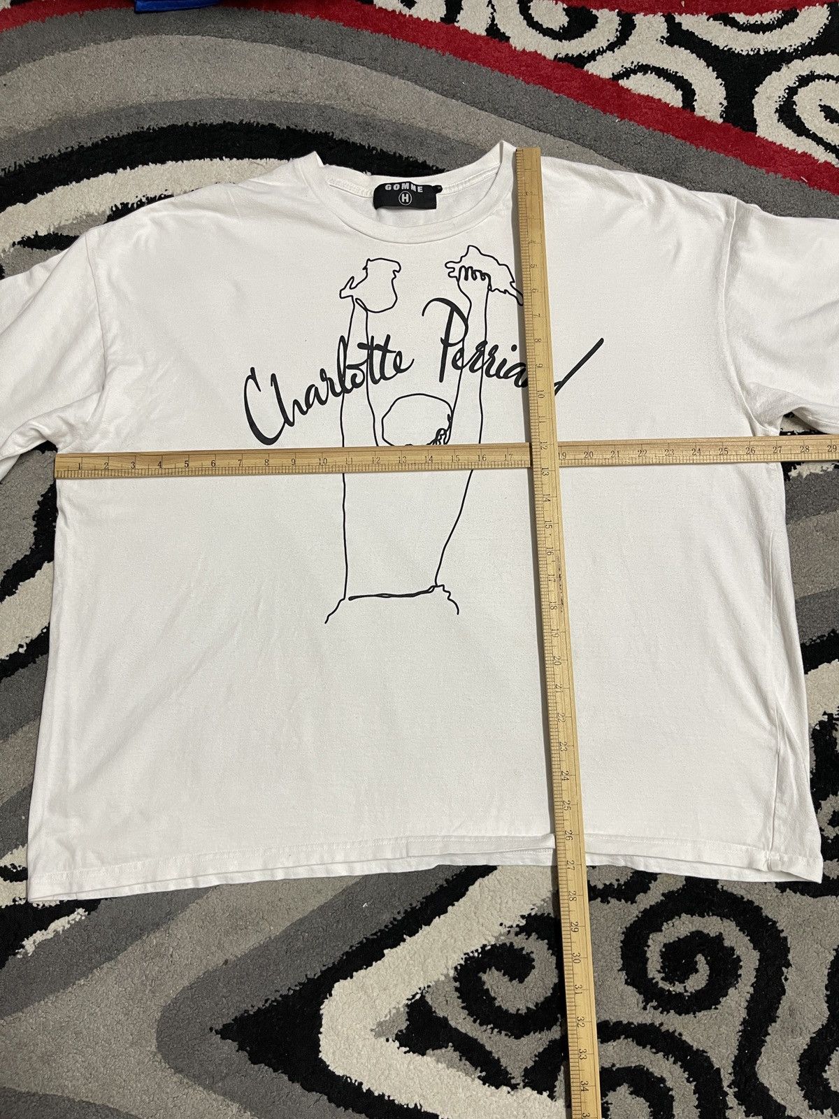gomme Gomme Homme Charlotte Perriand Boxy Tee Size US M / EU 48-50 / 2 - 8 Thumbnail