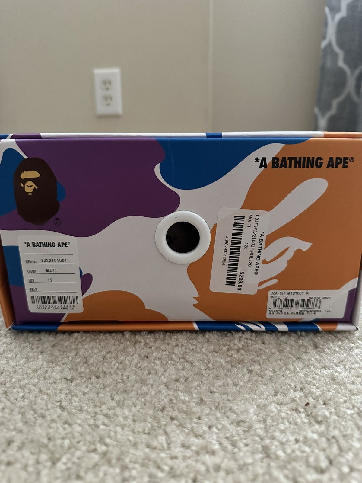 Bape Bapesta “Los Angeles 5th Anniversary” Size US 12 / EU 45 - 7 Thumbnail