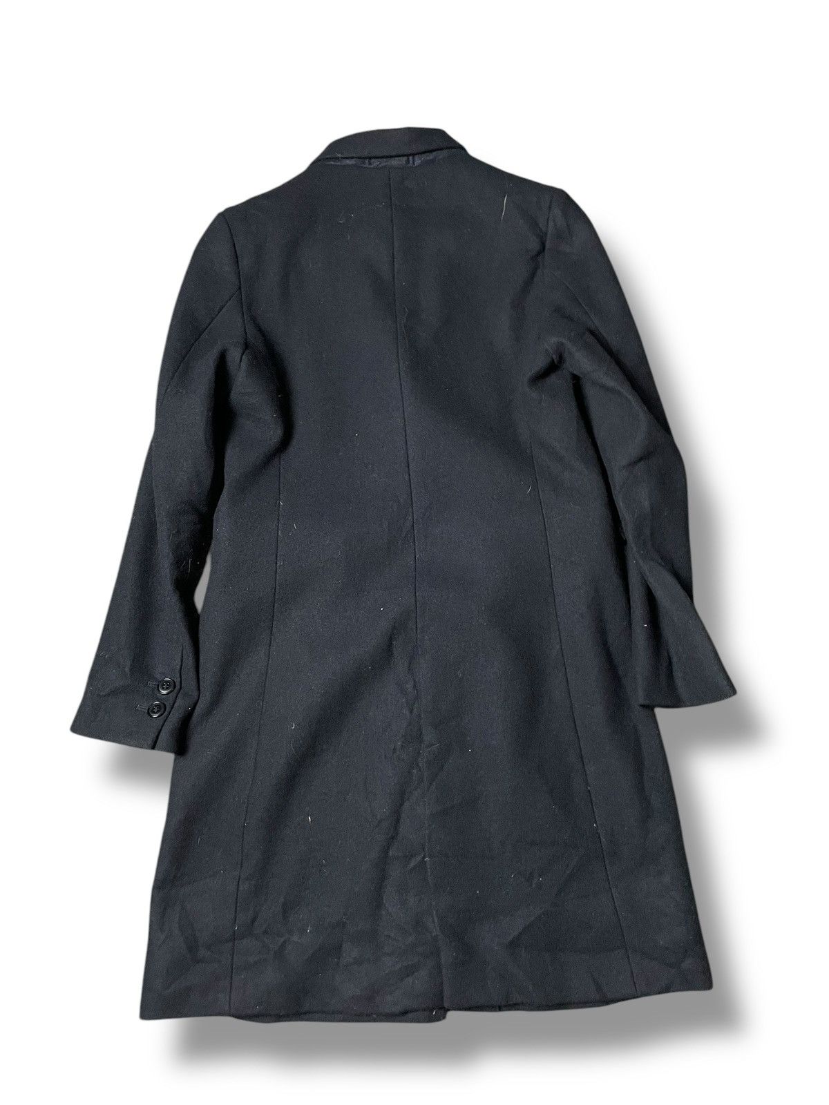 Japanese Brand × Uniqlo × Vintage Ines De La Fressange x Uniqlo Woolblend Chester Coat (89) Size US M / EU 48-50 / 2 - 5 Thumbnail