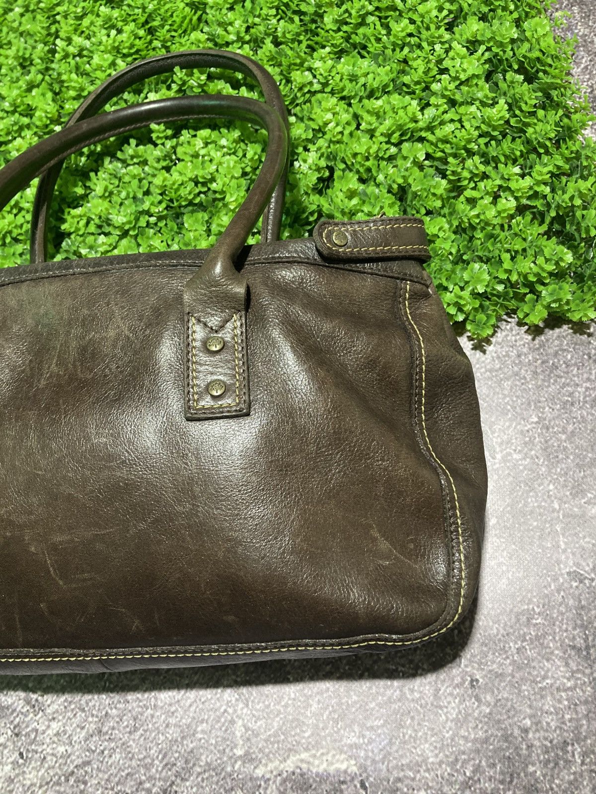Mulberry Mulberry Roxanne Bag Chocolate Brown Darwin Leather Handbag Size ONE SIZE - 8 Thumbnail