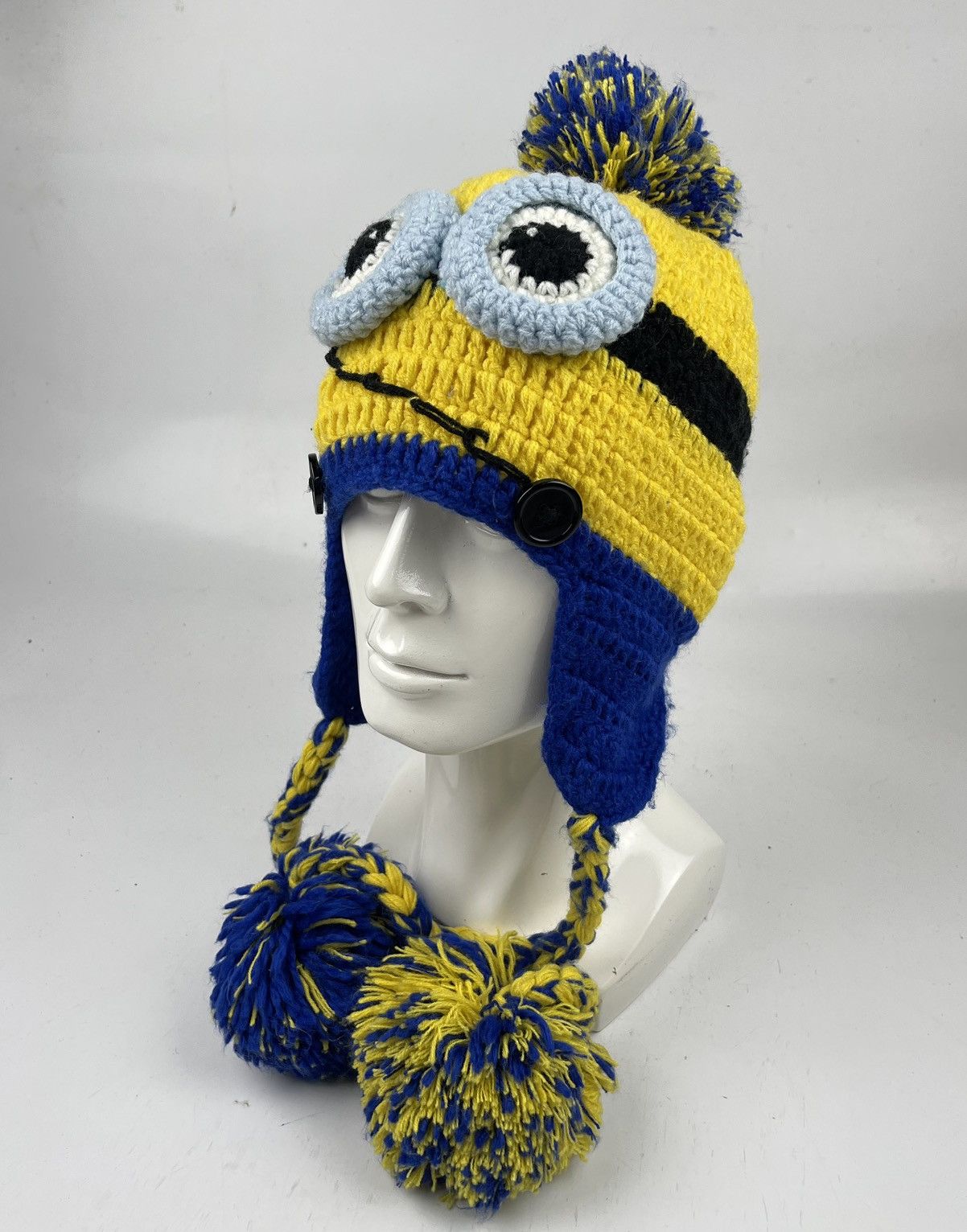Disney × Japanese Brand custom made disney minion knitted hat tc35 Size ONE SIZE - 1 Thumbnail