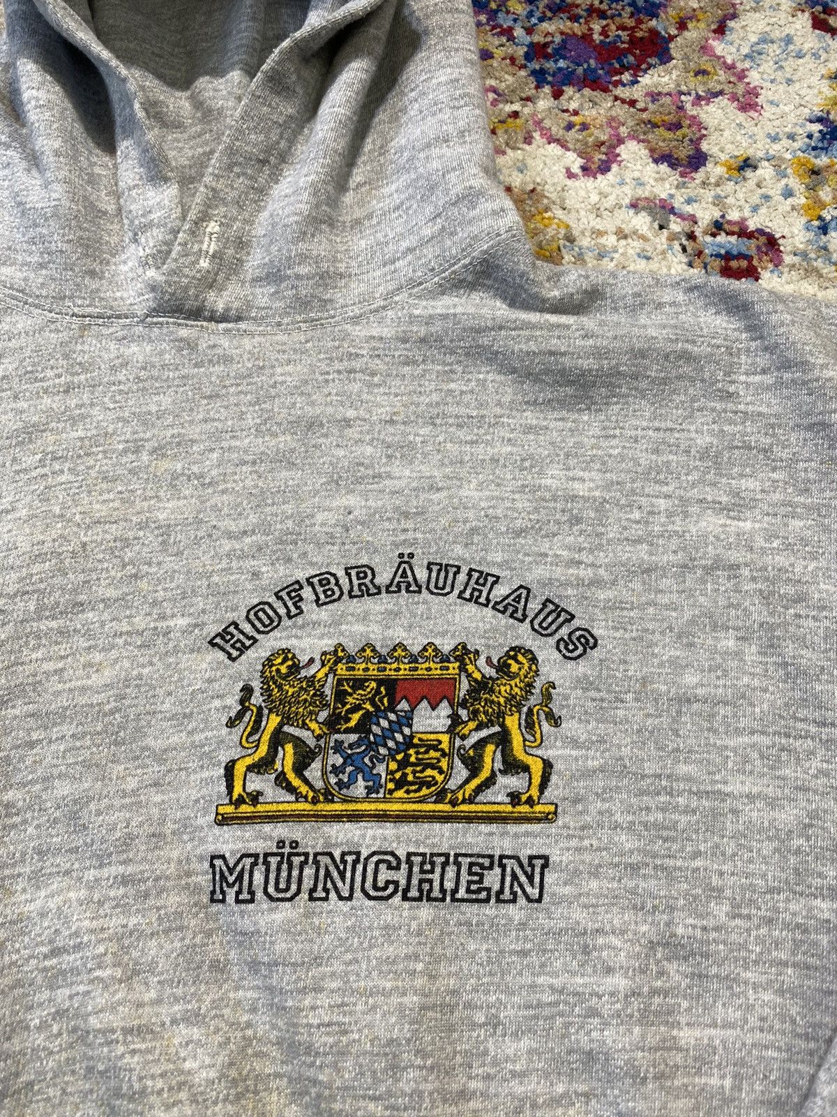 Vintage Vintage Germany Hofbrauhaus Munchen Oversized Pullover Size US XL / EU 56 / 4 - 5 Thumbnail