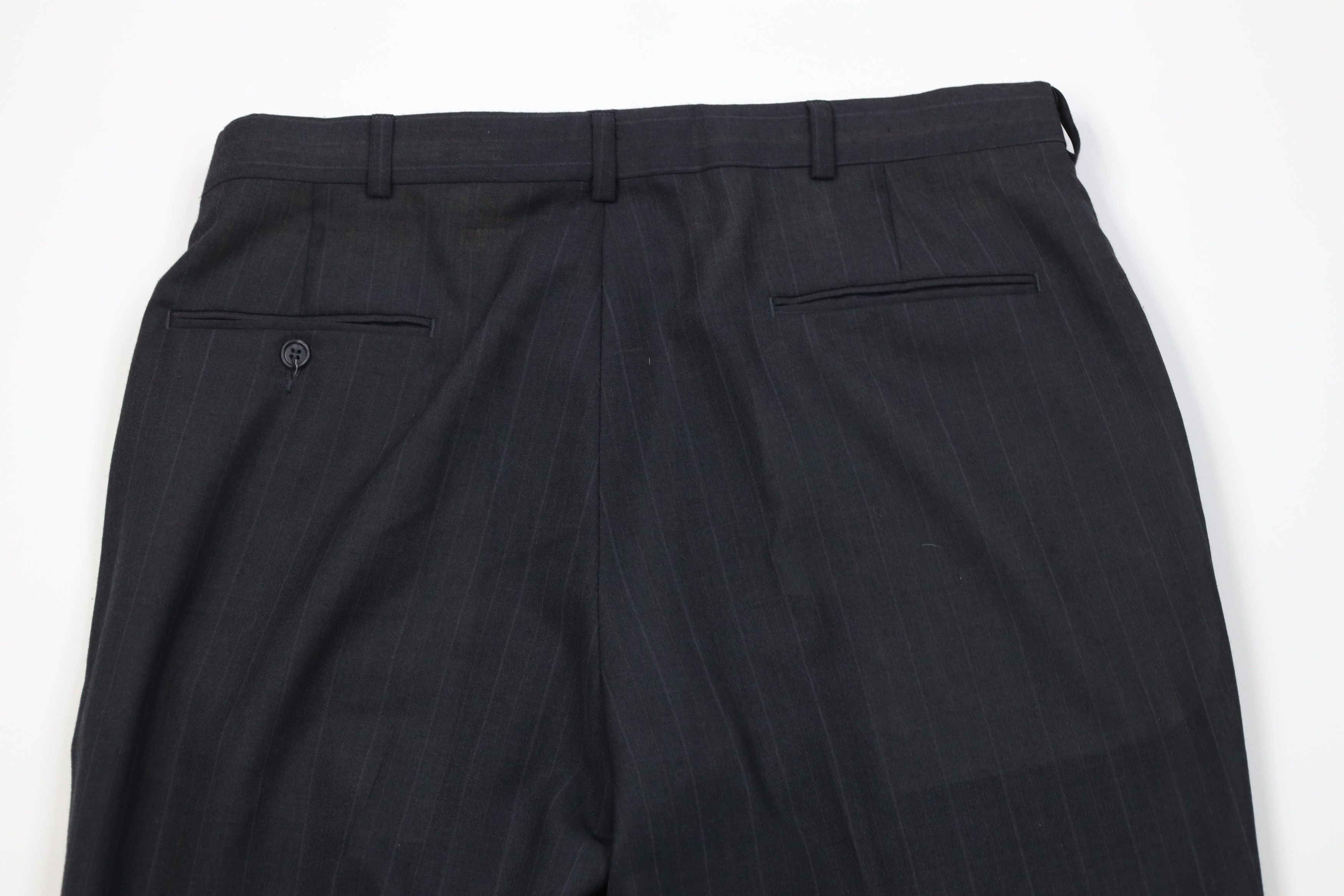 Vintage Vintage 90s Streetwear Worsted Wool Wide Leg Chino Pants Size US 36 / EU 52 - 10 Thumbnail