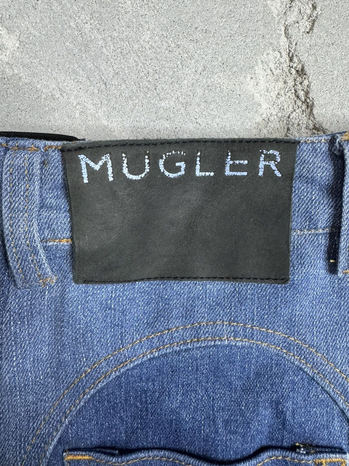 Mugler MUGLER SKINNY JEANS Size 28" / US 6 / IT 42 - 4 Thumbnail