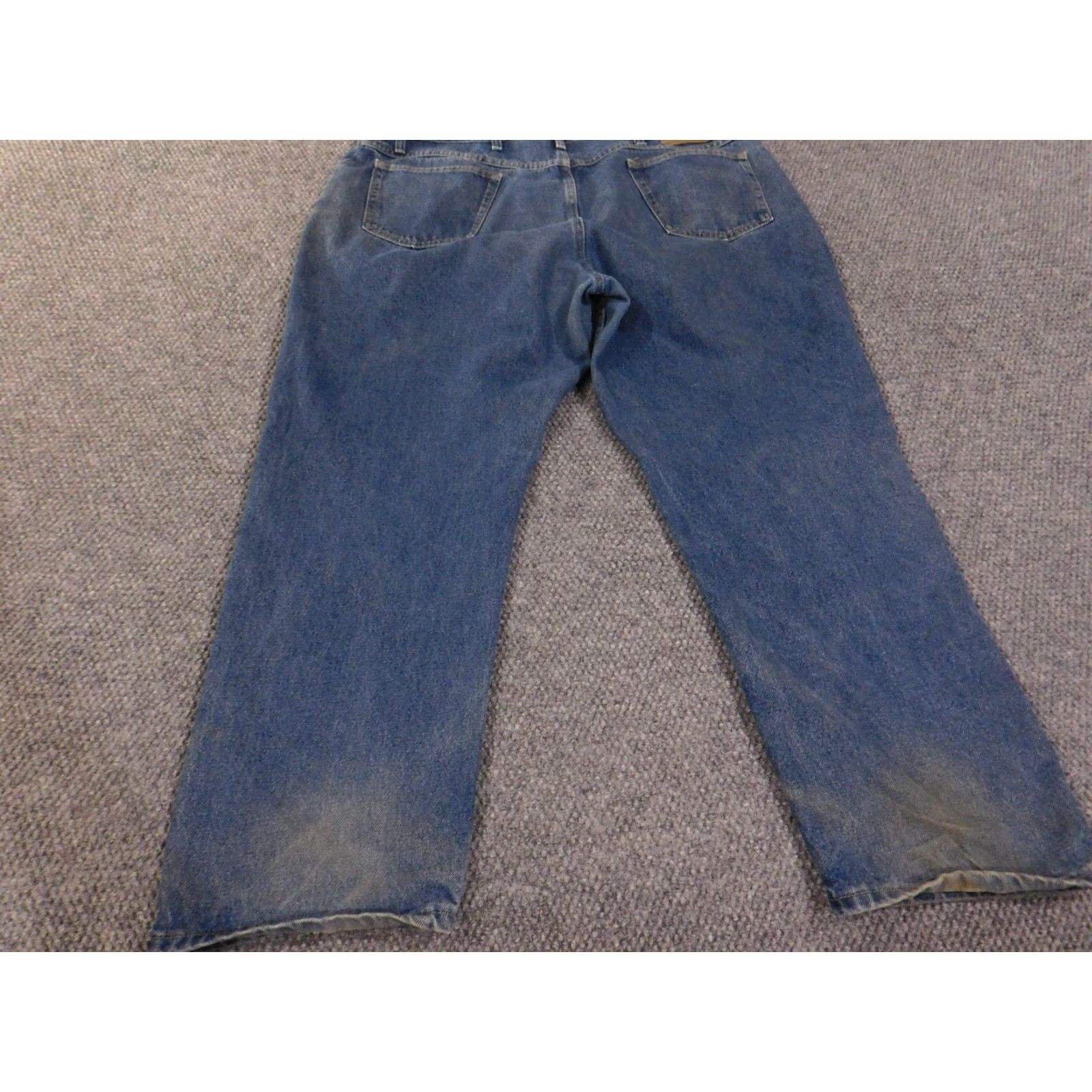 Wrangler VINTAGE Wrangler Jeans Mens 44x30 Blue Relaxed Fit 9760WDR Classic Denim Workwear Pants Size US 44 / EU 60 - 7 Thumbnail