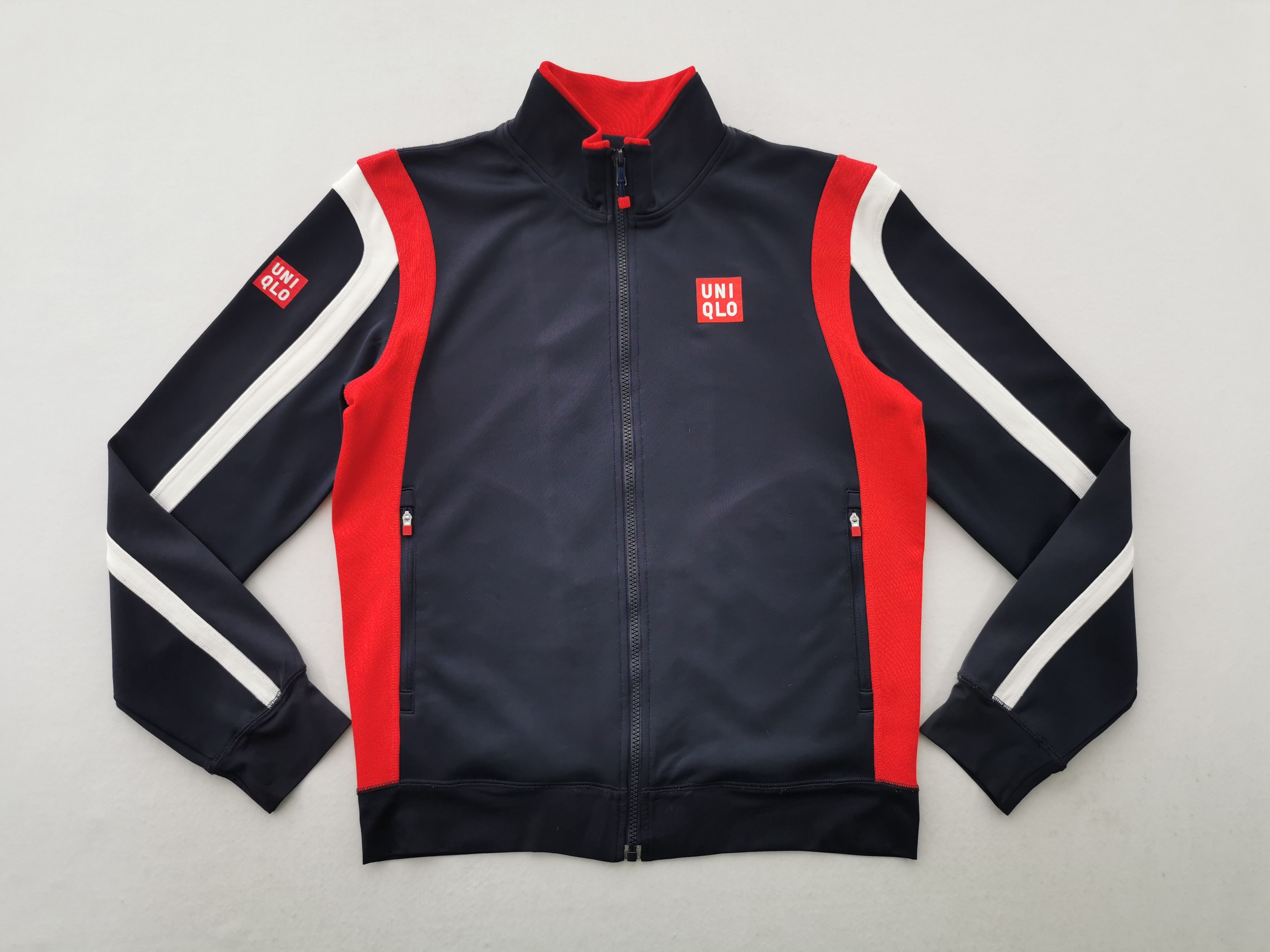 Uniqlo Uniqlo Novak Djokovic Tennis Track Top Multicolor Jacket Size US M / EU 48-50 / 2 - 1 Thumbnail