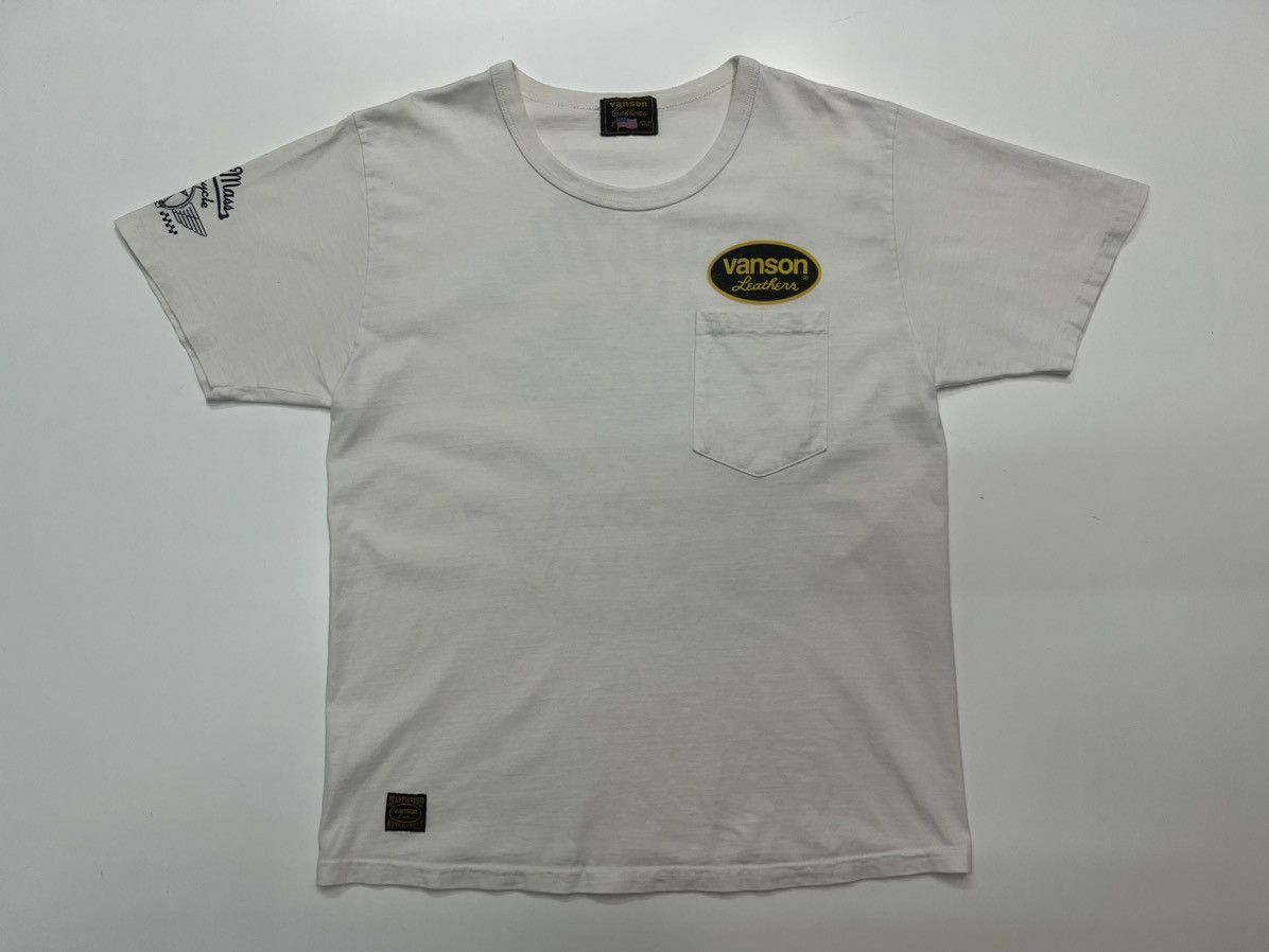 Vanson Leathers VINTAGE VANSON LEATHERS POCKET TEES Size US M / EU 48-50 / 2 - 1 Thumbnail